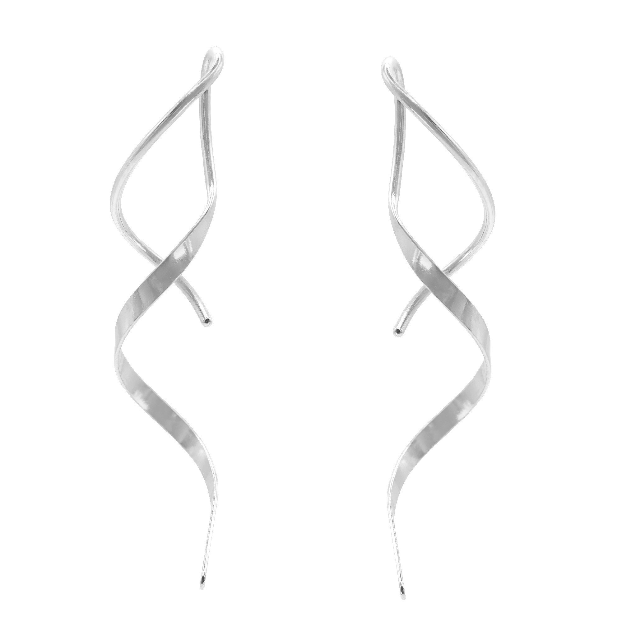 Heideman Paar Ohrstecker Rufus silberfarben (Ohrringe, inkl. Geschenkverpackung), großer Ohrschmuck elegante Ohrringe
