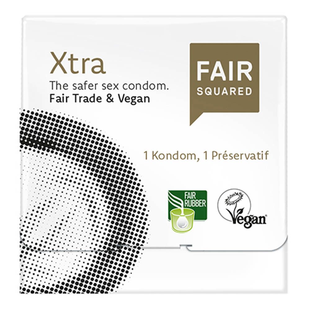 Fair Squared Einhand-Kondome Kondom Xtra 1 Stück