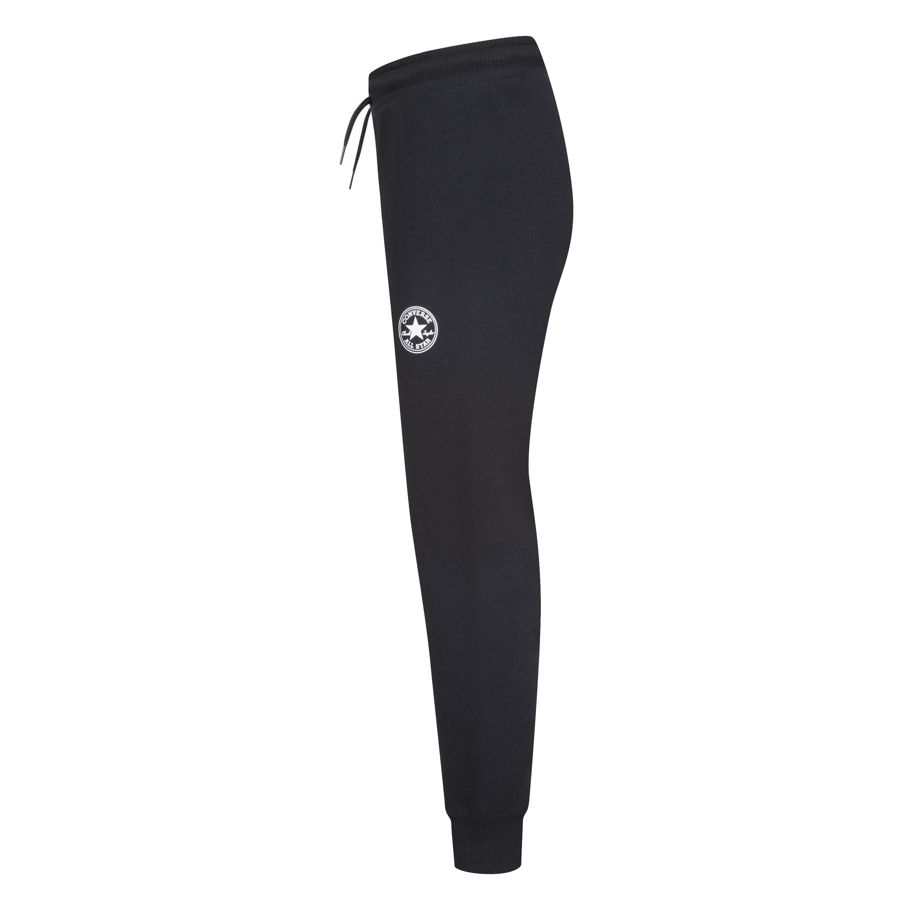 Converse Jogginghose CNVB SIGNATURE CHUCKPATCH JGGR für Freizeit und Training, weiche Sweatware, normale Weite