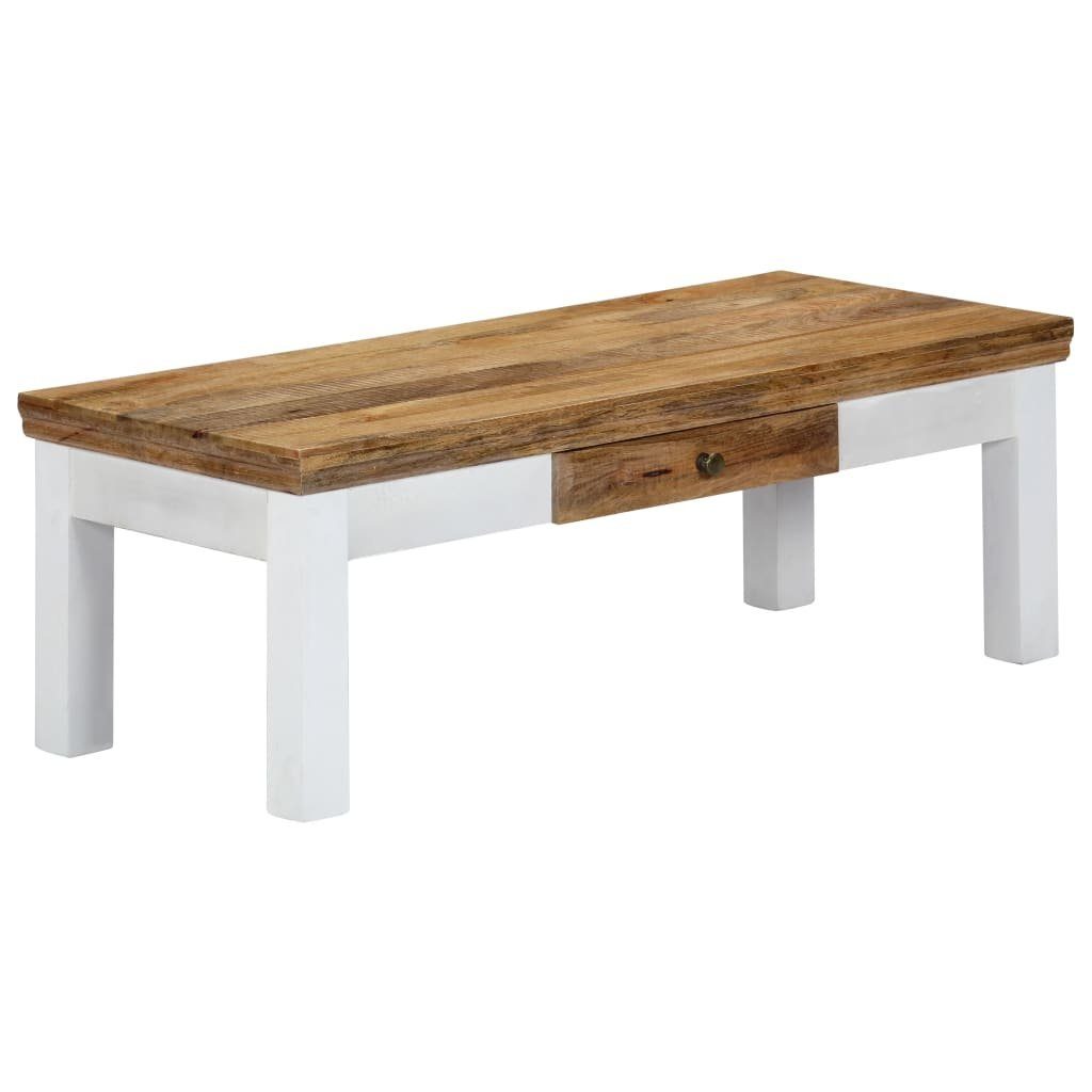 Couchtisch 110x50x40 cm Massivholz Mango
