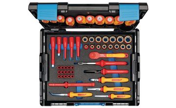 Gedore Werkzeugkoffer »Werkzeugsortiment 53-teilig in L-BOXX® für Elektriker«