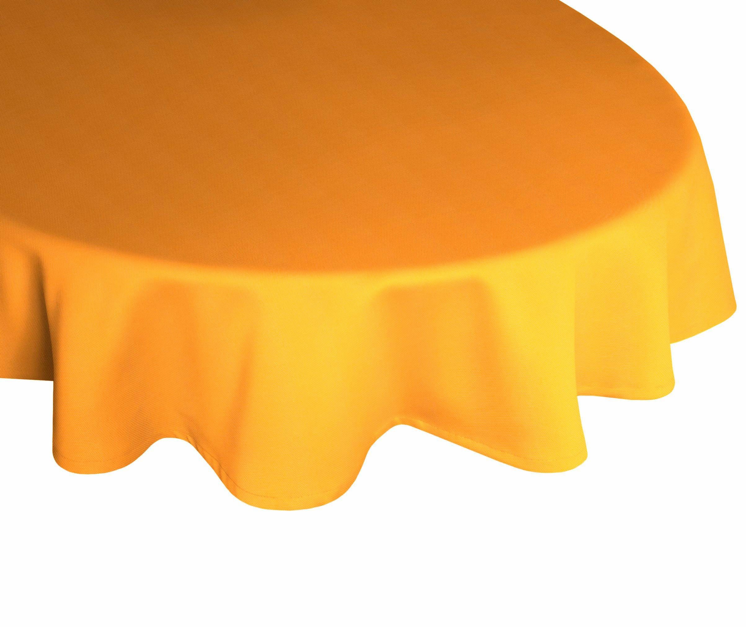 Wirth Tischdecke WirthNatur, oval orange