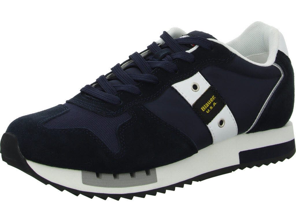 Blauer QUEENS Schnürschuh