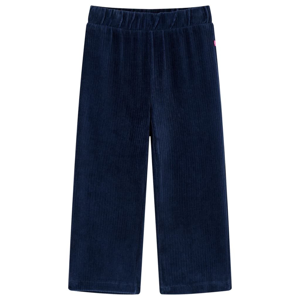 Cordschlupfhose Kinderhose Cord Marineblau 104