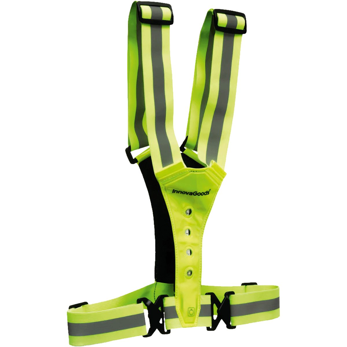 Laufgürtel InnovaGoods Arnés Reflectante Con para Deportistas Reflektierendes