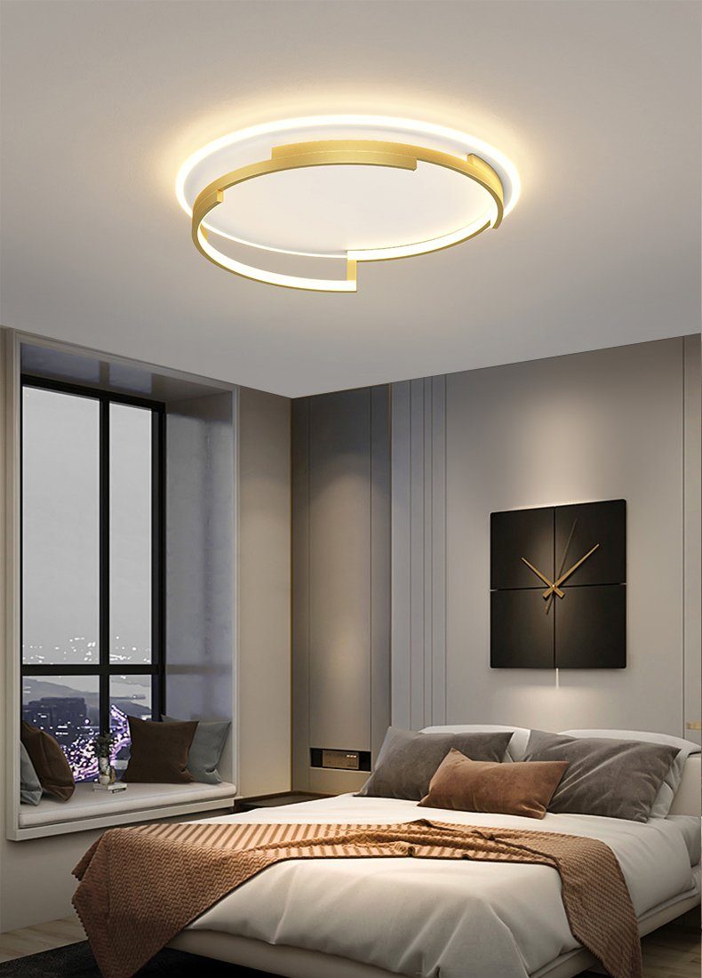 Daskoo Deckenleuchten Rund 50cm LED Deckenlampe günstig online kaufen