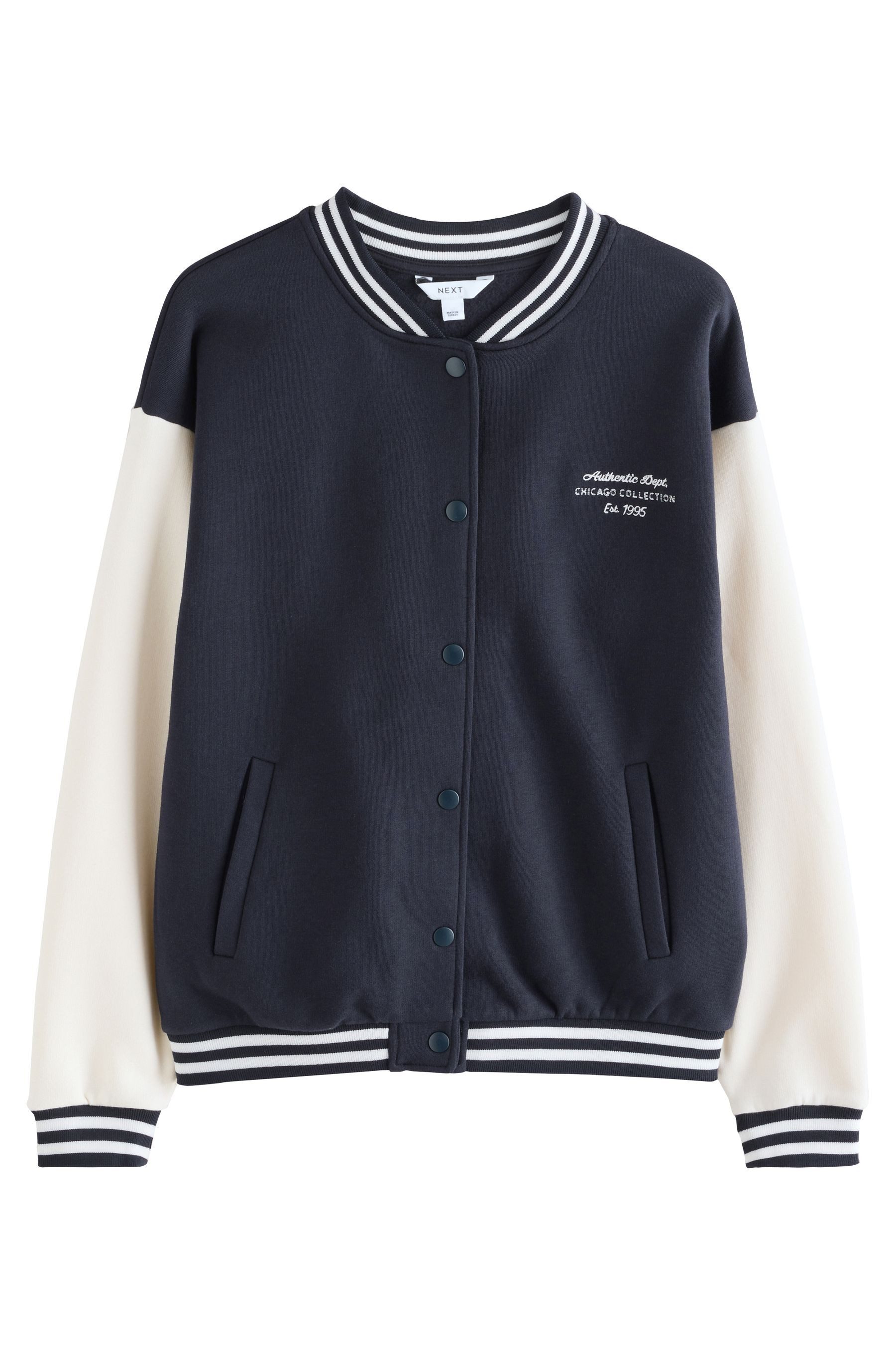 Next Collegejacke Varsity Baseballjacke mit Rückengrafik, Chicago (1-St) günstig online kaufen