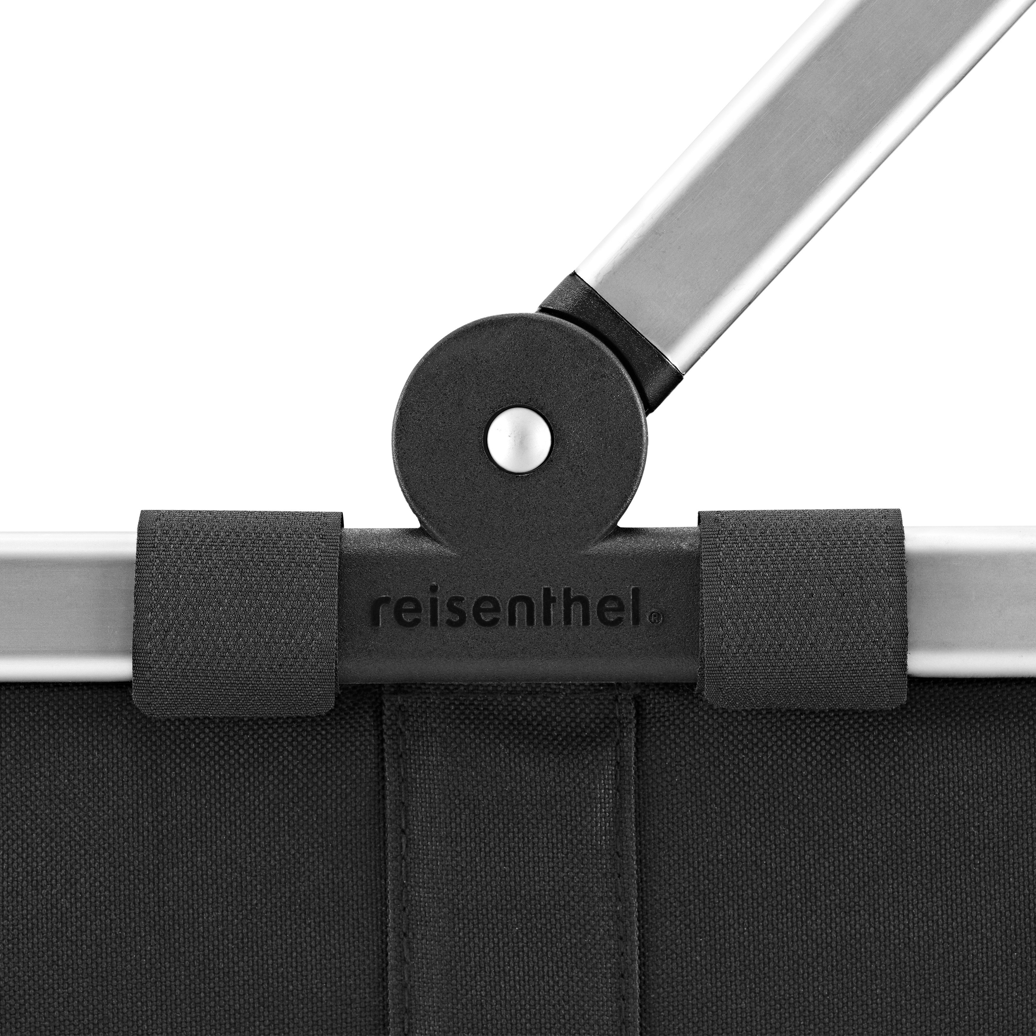 REISENTHEL® Einkaufskorb carrybag, 22 l, Standfüße, ummantelter Griff zum Umklappen, Innentasche Reißverschluss