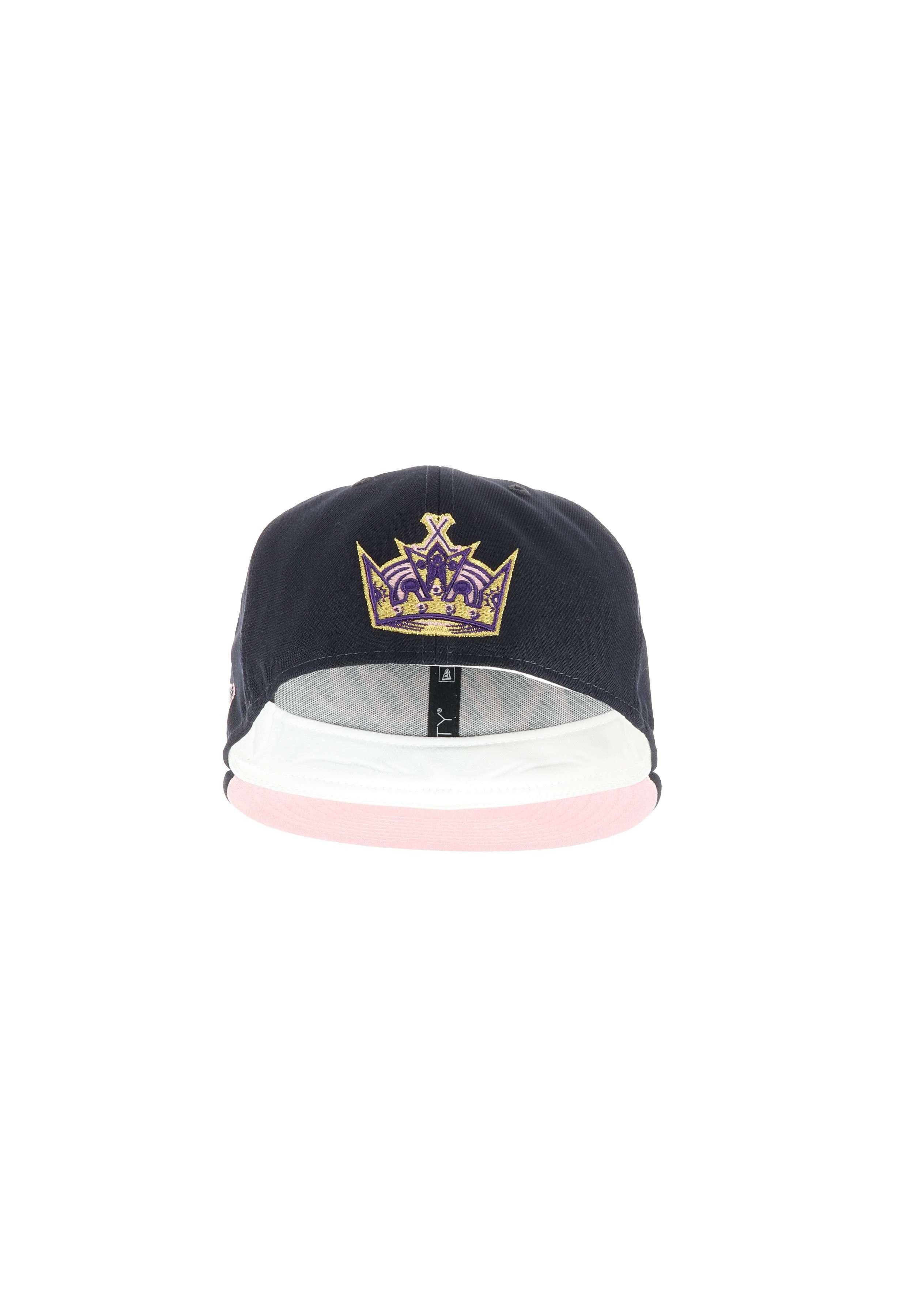 New Era Flat Cap Los Angeles Kings NHL Marineblau Rosa 59Fifty Basecap New Era (1-St)