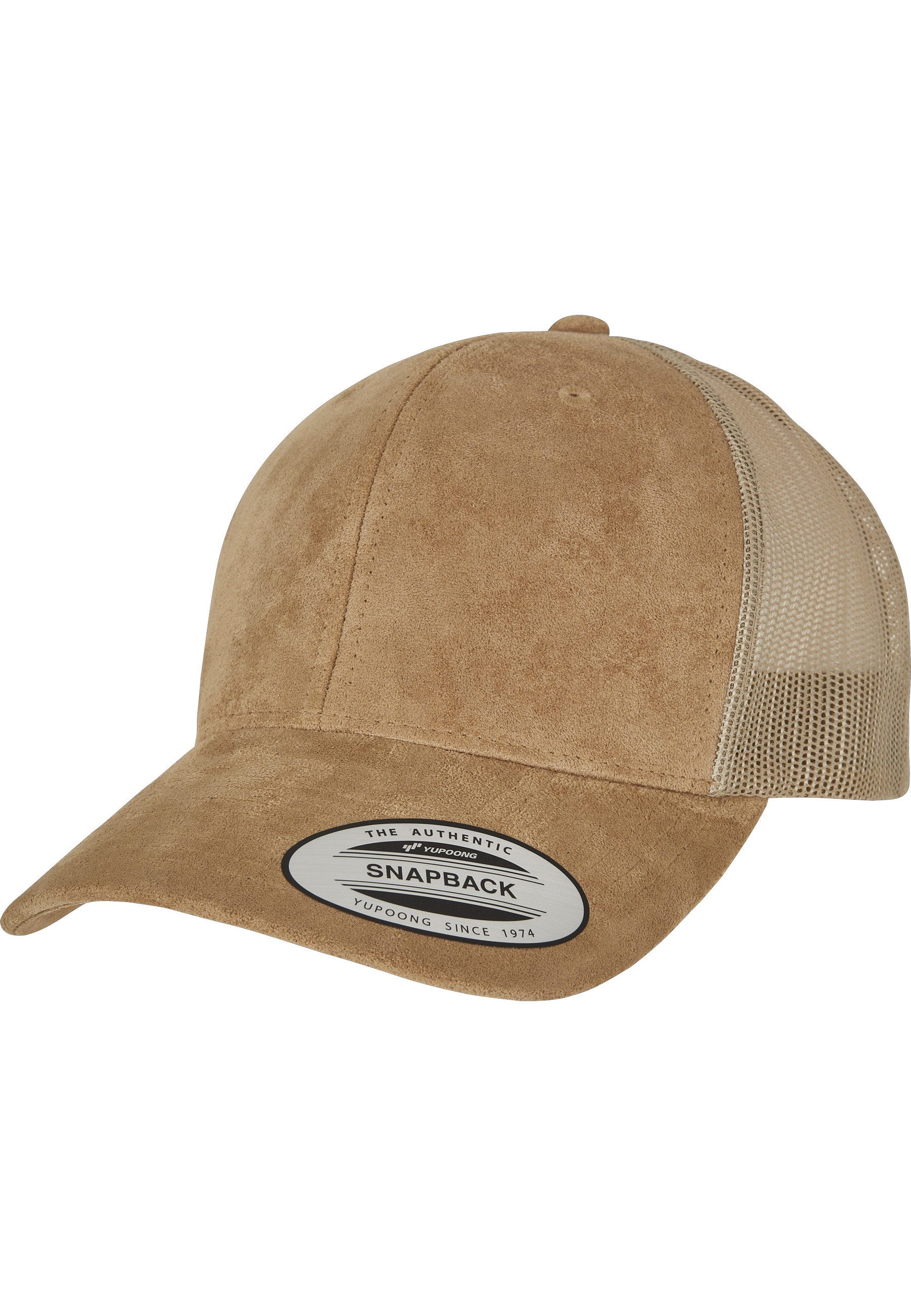 Flexfit Flex Cap Flexfit Accessoires Suede Leather Trucker Cap