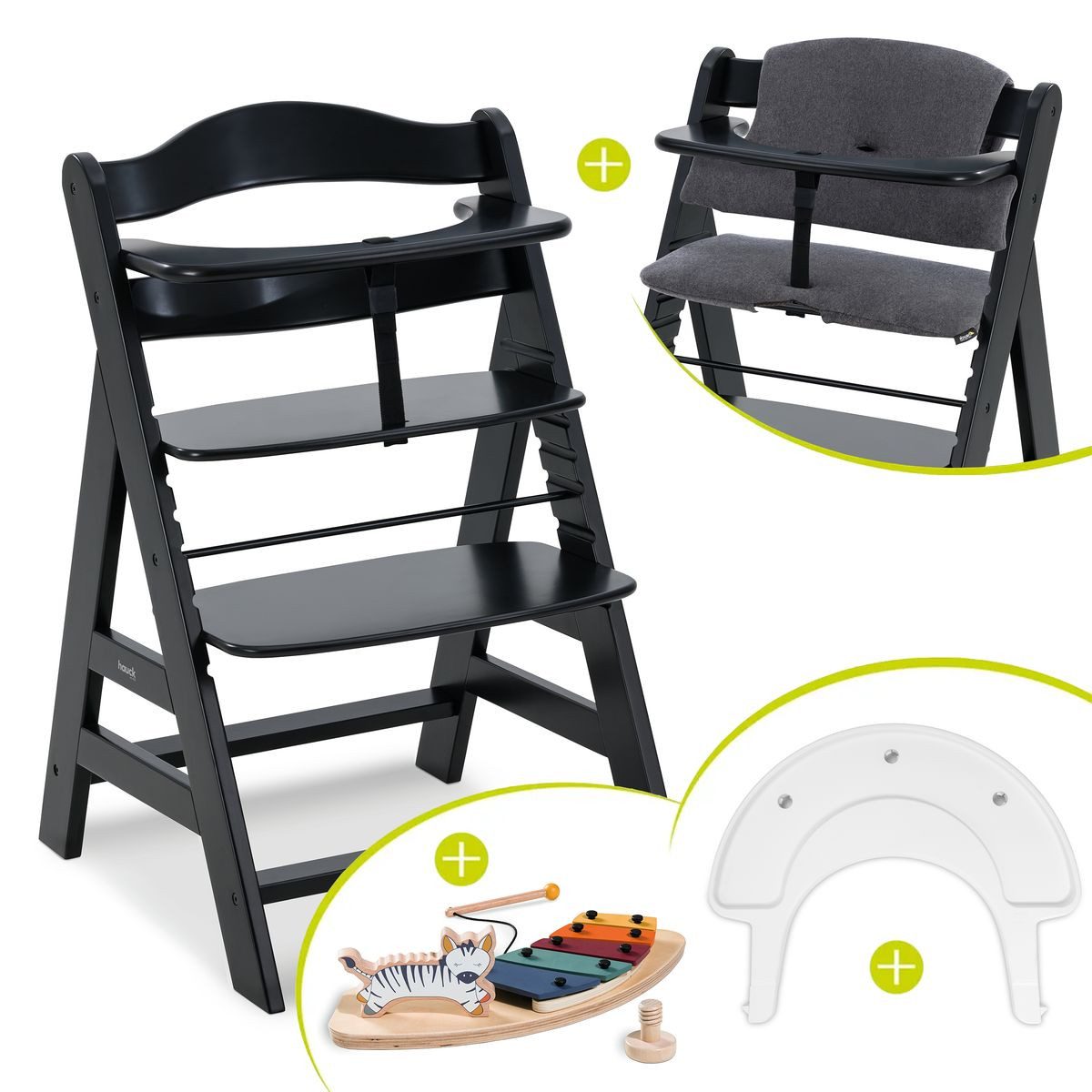 Hochstuhl Alpha Plus Black