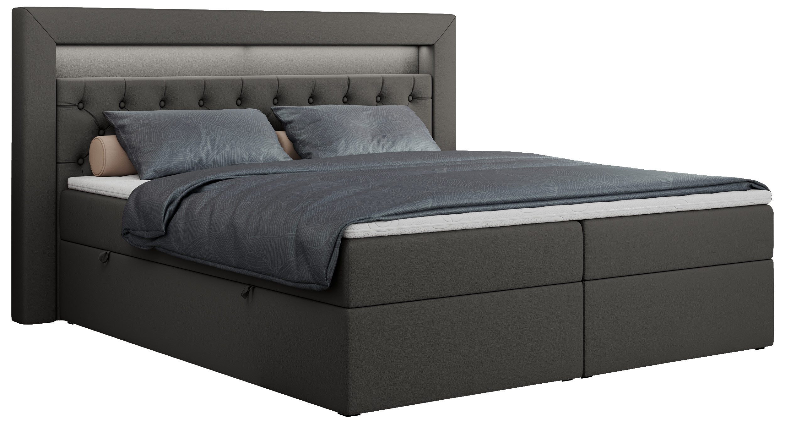MKS MÖBEL Boxspringbett Gold 6 (Set, günstig online kaufen