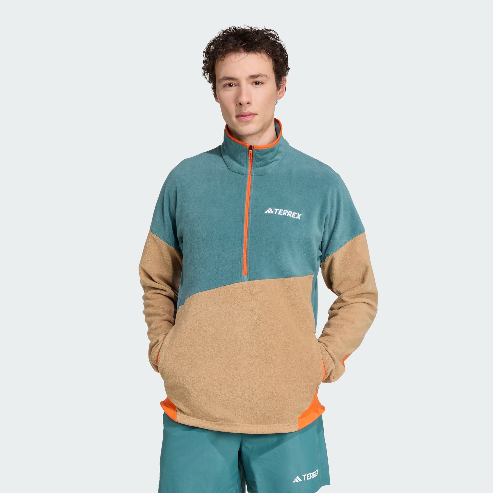 adidas TERREX Fleeceshirt TERREX MULTI CLIMAWARM FLEECE-ANORAK (1-tlg) günstig online kaufen