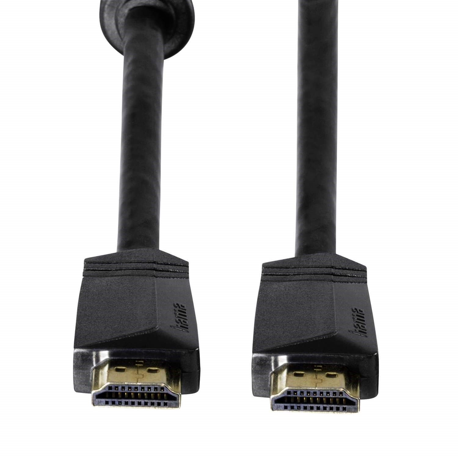 Hama High-Speed HDMI-Kabel 5m Ethernet vergoldet Video-Kabel, HDMI, (500 cm), Full HD TV ARC 3D 1080p HD TV LED LCD OLED Plasma vergoldete Stecker – Bild 3 von 5