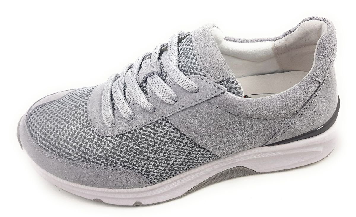light grey Schnürschuh Comfort Sneaker Gabor