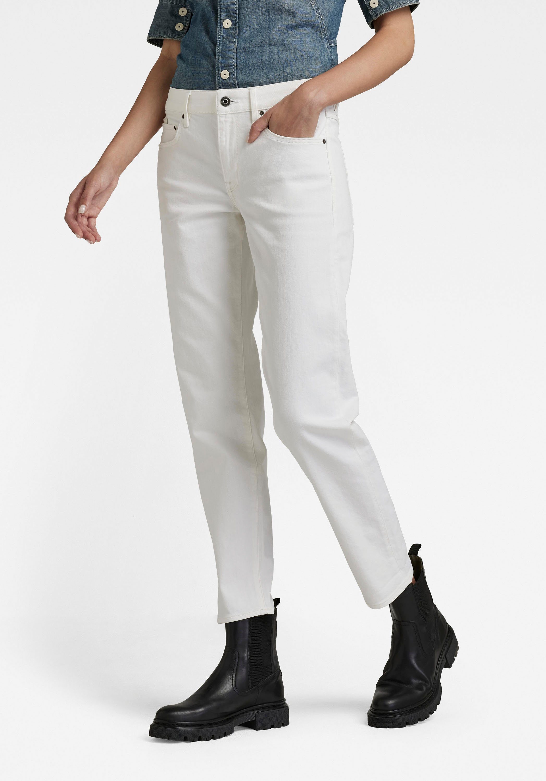 Weiße Boyfriend-Jeans für Damen online kaufen | OTTO