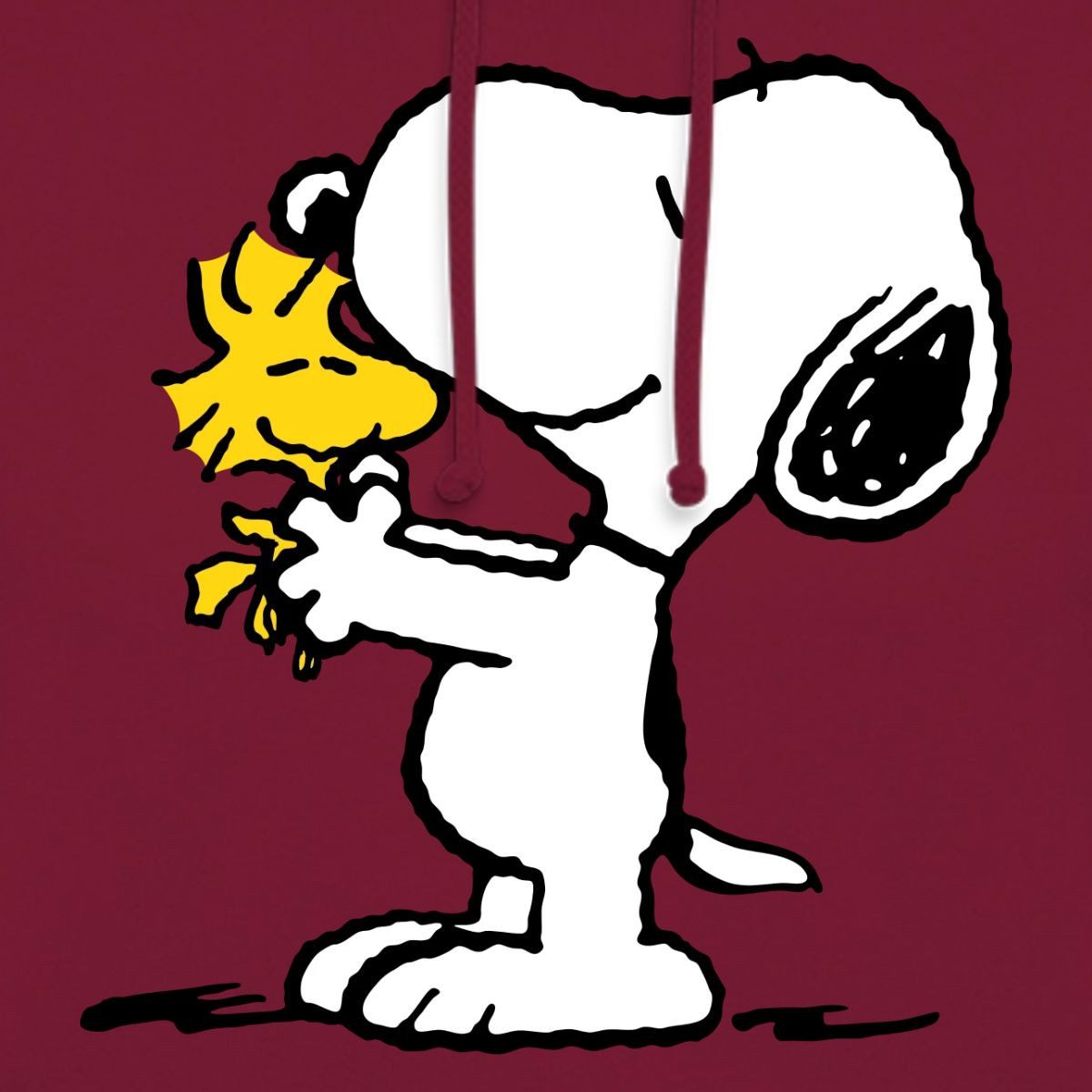 Spreadshirt Hoodie Peanuts Snoopy Und Woodstock Unisex Hoodie (1-tlg)