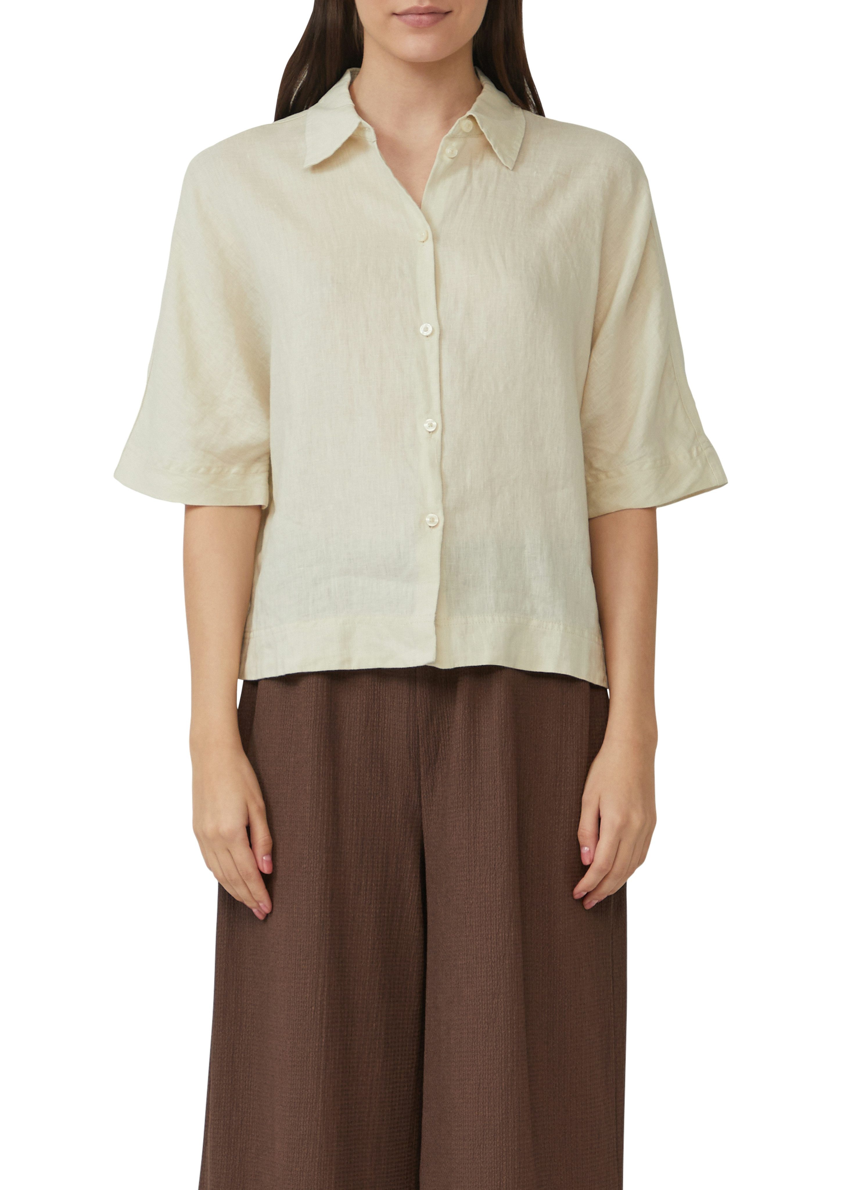 s.Oliver Hemdbluse mit Knopfleiste und Hemdblusenkragen günstig online kaufen