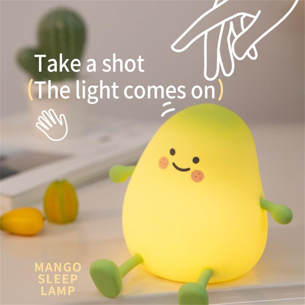RWEUOQ LED Nachtlicht Kinder Silikon Nachttischlampe günstig online kaufen