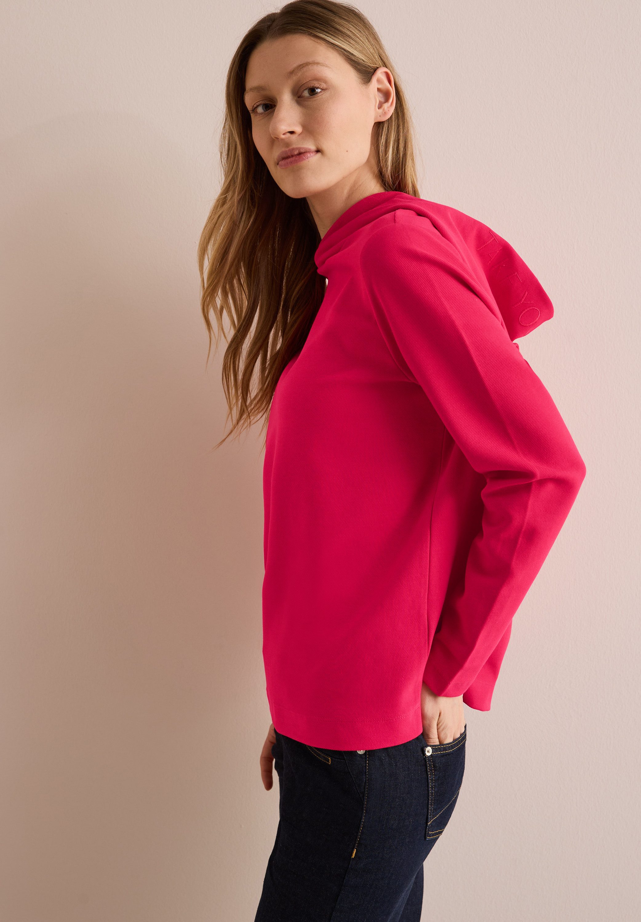CECIL Sweatshirt mit Kapuze