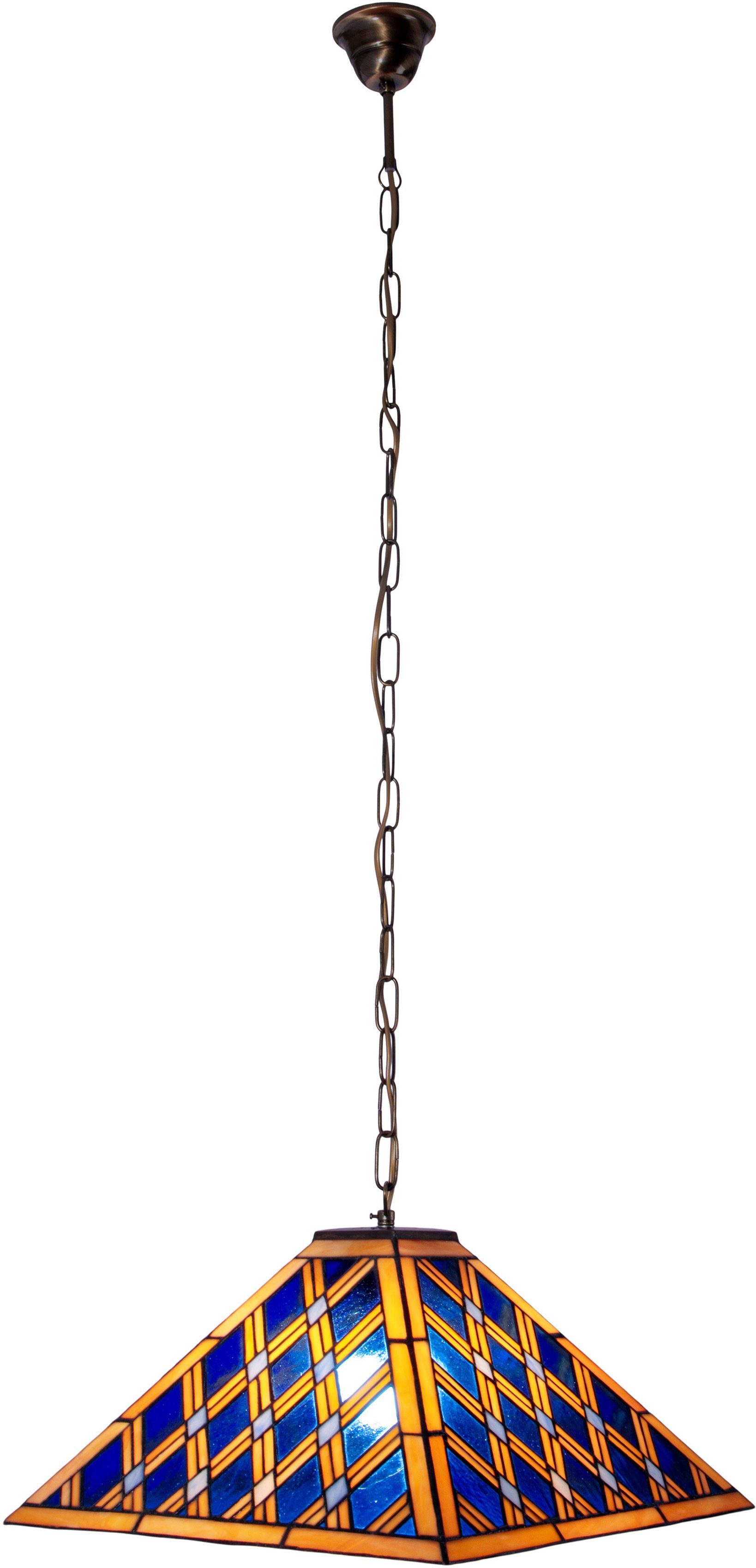 näve Pendelleuchte Pyra, ohne Leuchtmittel, Tiffany-Stil pyramidenförmig Gl günstig online kaufen