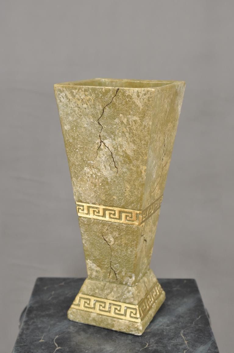 JVmoebel Dekovase Stilvolle Antik Vase – Große Obst & Blumen Deko Kübel (1 St)