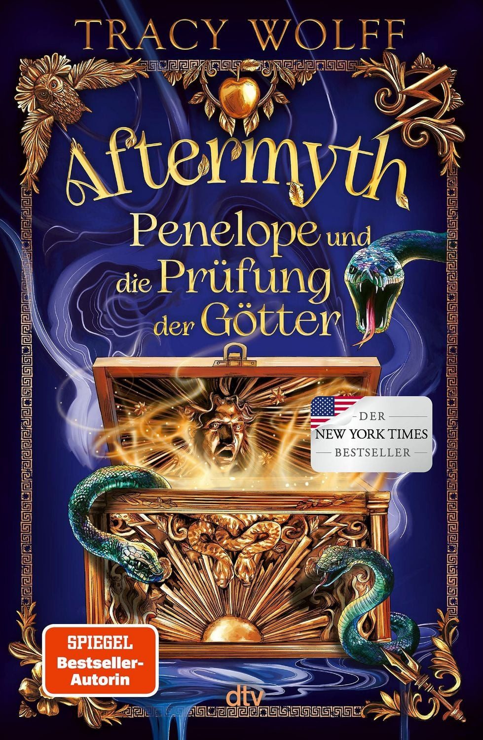 Aftermyth – Penelope und die Prüfung der Götter / Tracy Wolff, Rasant erzähltes Fantasyabenteuer, voll Humor und griechischer Mythologie, Mit liebevoller Ausstattung