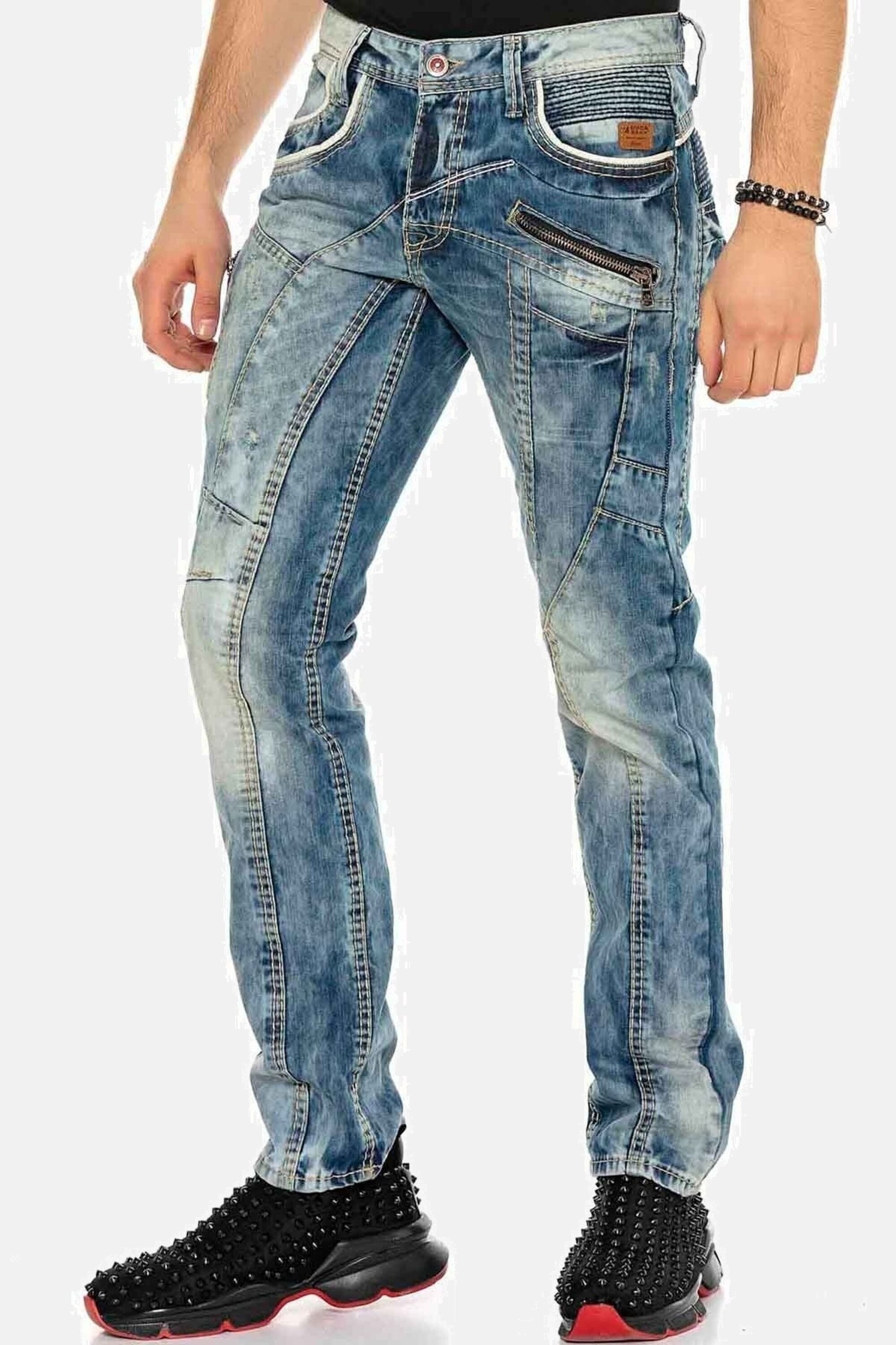Cipo & Baxx 5-Pocket-Jeans Jeans in Straight Fit, C-1150