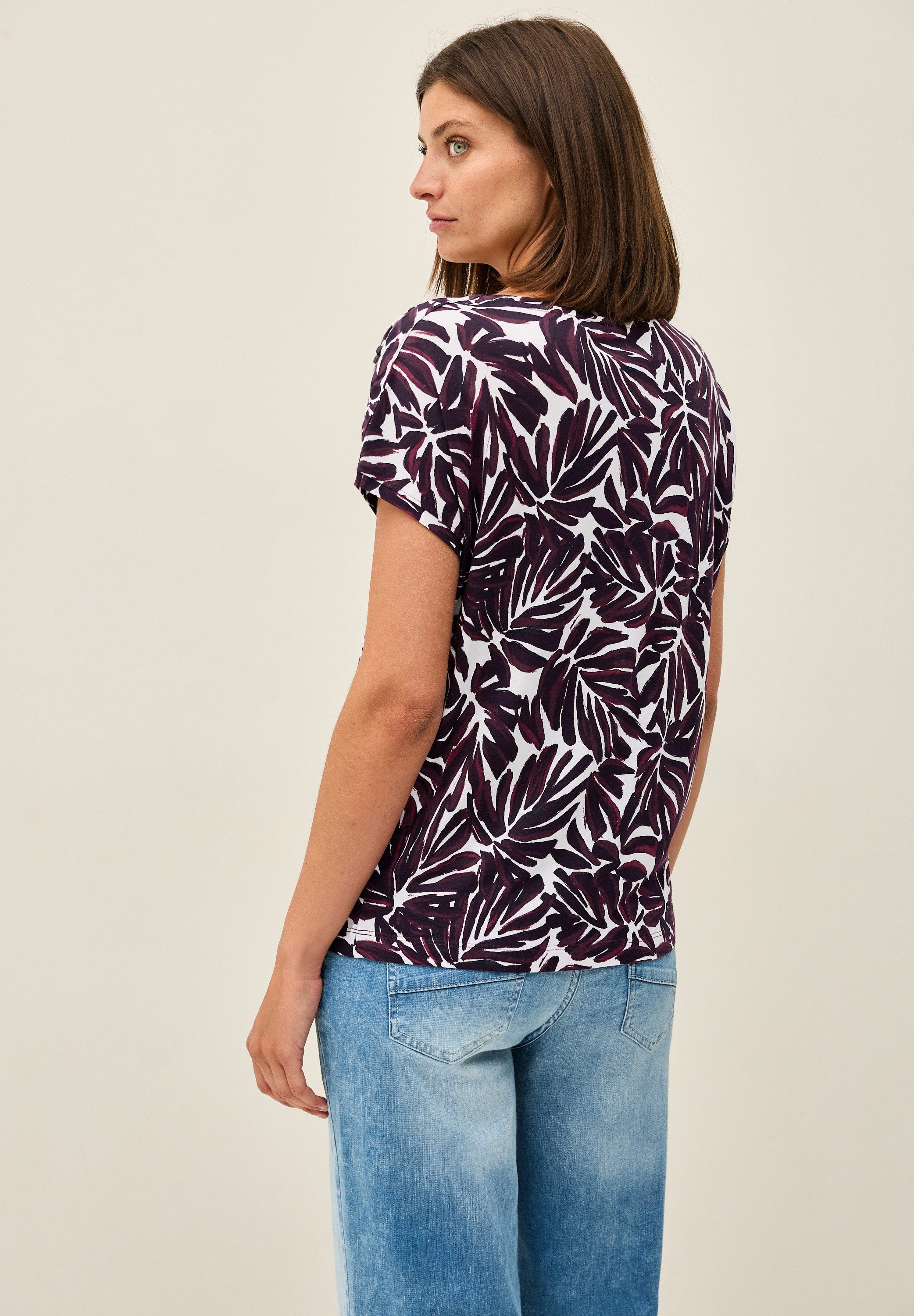 CECIL T-Shirt mit Knopfdetail an den günstig online kaufen