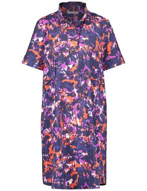 GERRY WEBER Midikleid Floral gemustertes Blusenkleid