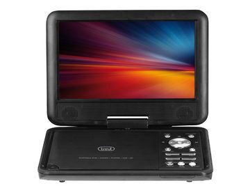 trevi Tragbarer 9" DVD-Player Portabler DVD-Player (CD,DVD, Kopfhöreranschluss, inkl. Gamepad und Spiele-CD)