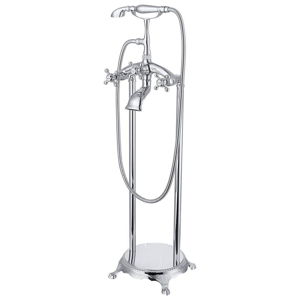 HOME DELUXE Duscharmatur Design Standarmatur RETRO inkl. Handbrause, freist günstig online kaufen