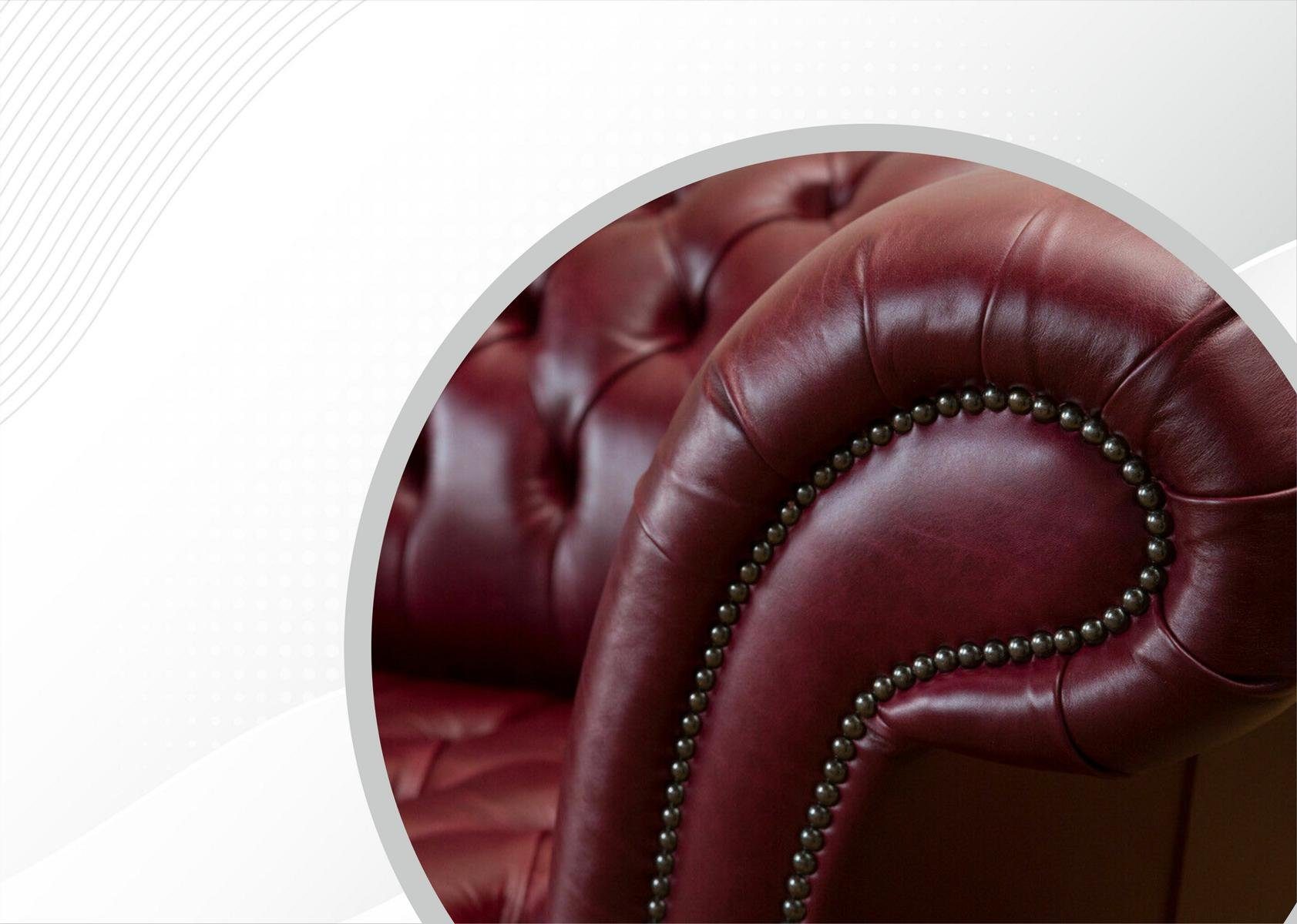 JVmoebel Chesterfield-Sofa, Chesterfield 4 265 Design Couch cm Sofa Sofa Sitzer