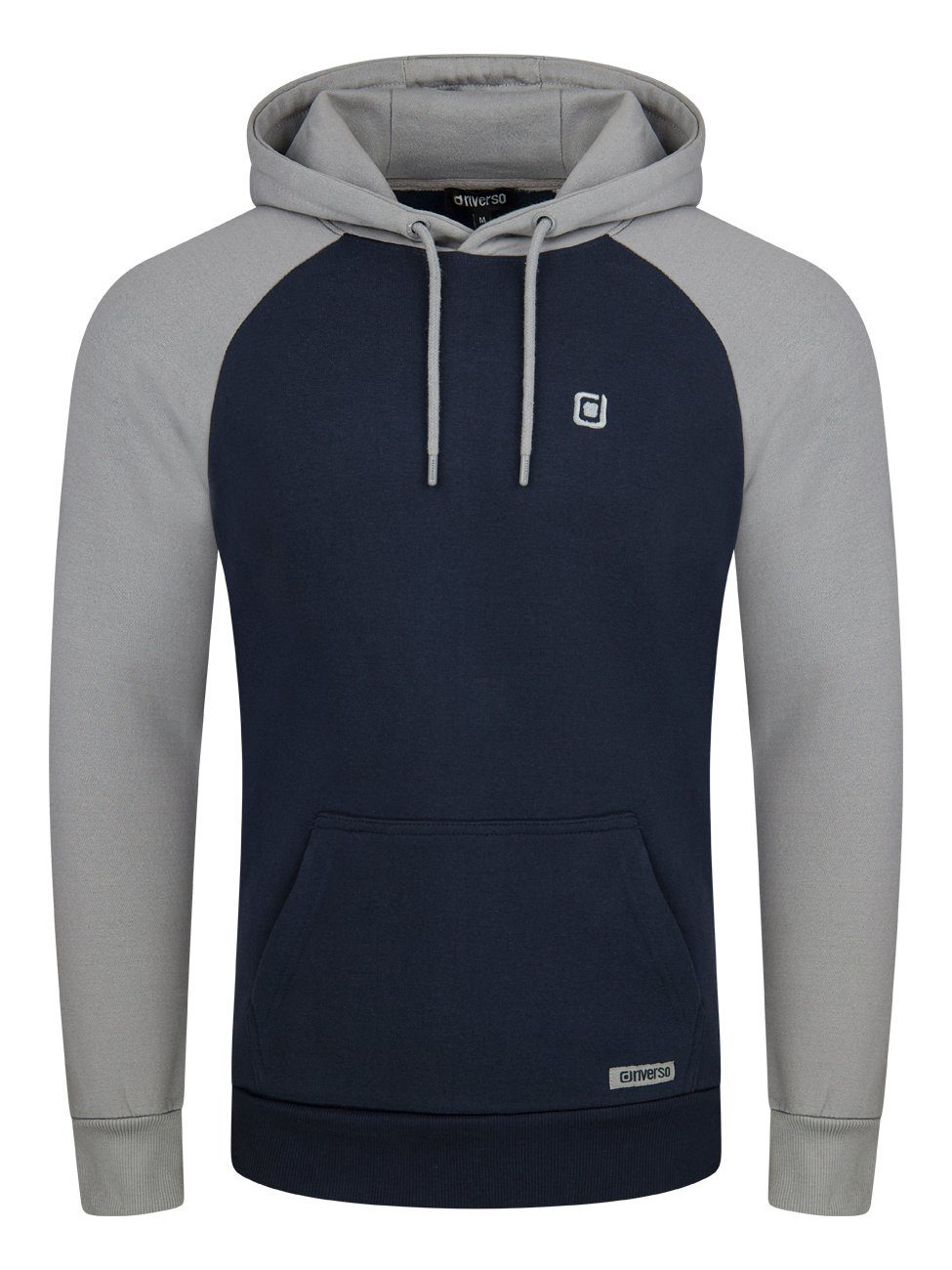 riverso Kapuzenpullover Herren Hoodie RIVNino Regular Fit Longsleeve Sweatshirt mit Kängurutasche