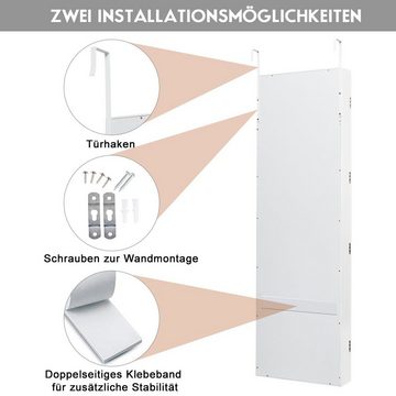 COSTWAY Schmuckschrank für Wand- & Türmontage, 30 cm x 106 cm