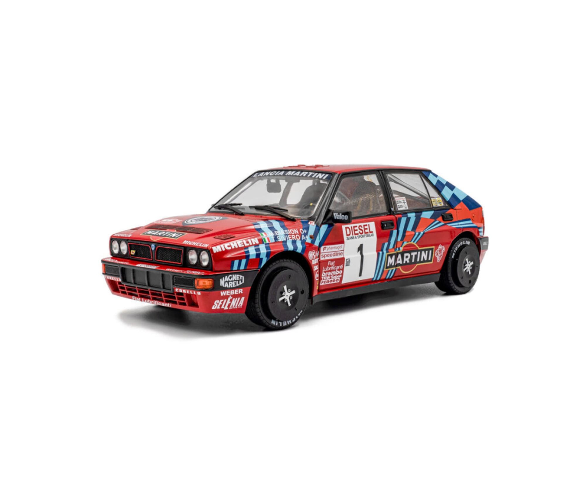 Solido Modellauto Solido 1:18 Lancia Delta HF Integrale #1 rot