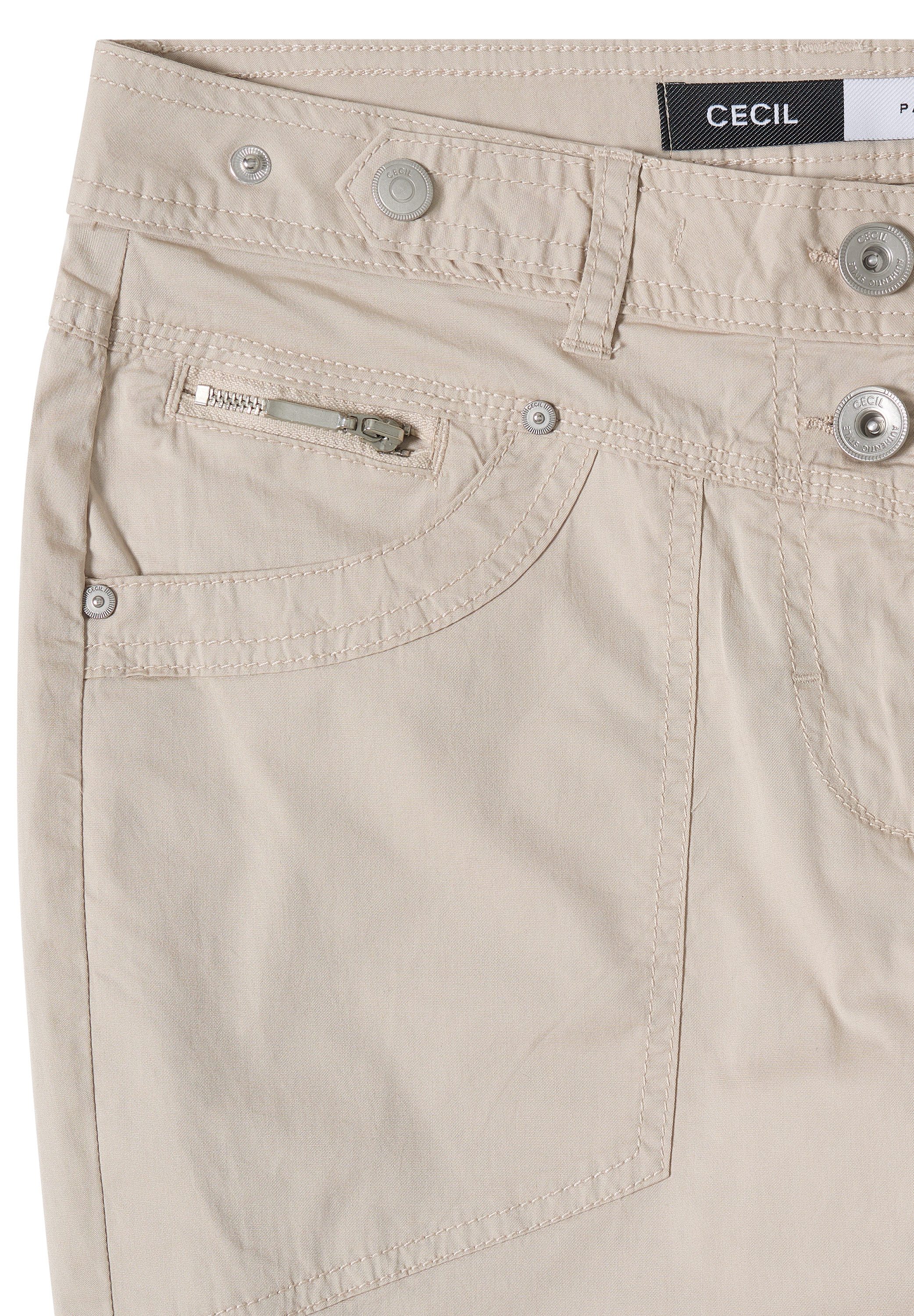 CECIL 3/4-Hose aus Baumwolle mit Stretchanteil – Bild 5 von 5