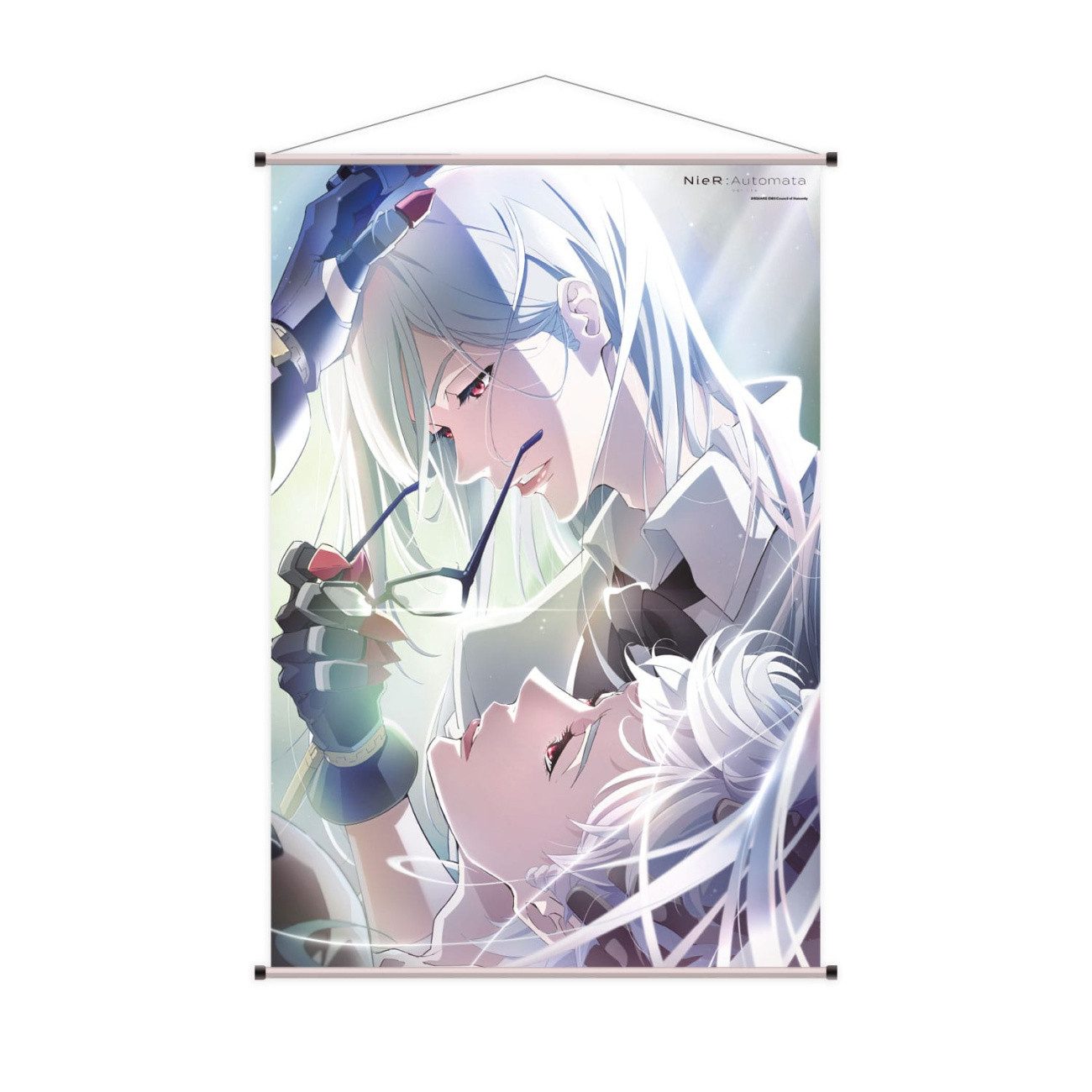 Sakami Merchandise Poster NieR: Automata Ver. 1.1a Wandrolle Adam & Eve 60 x 90 cm
