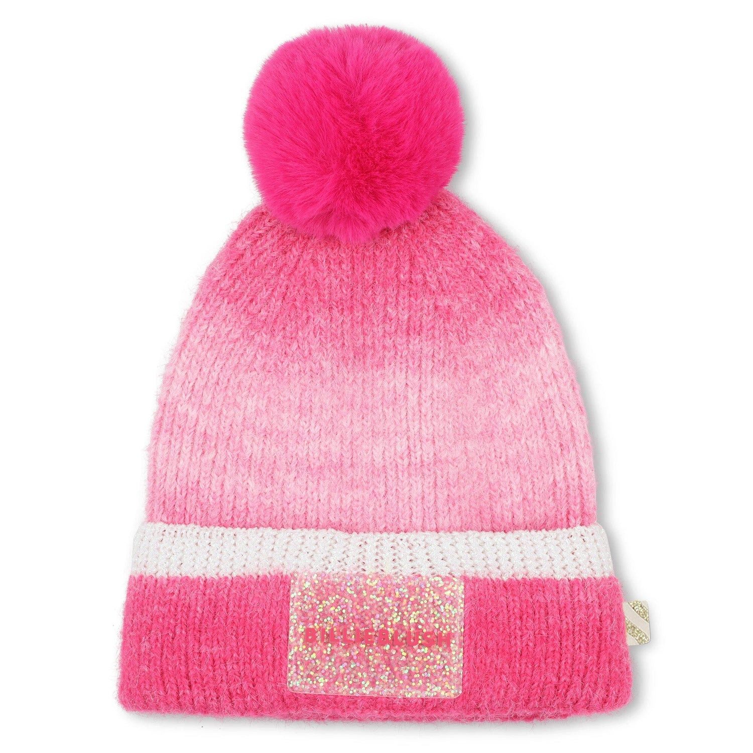 Billieblush Strickmütze Billieblush Bommelmütze Rosa