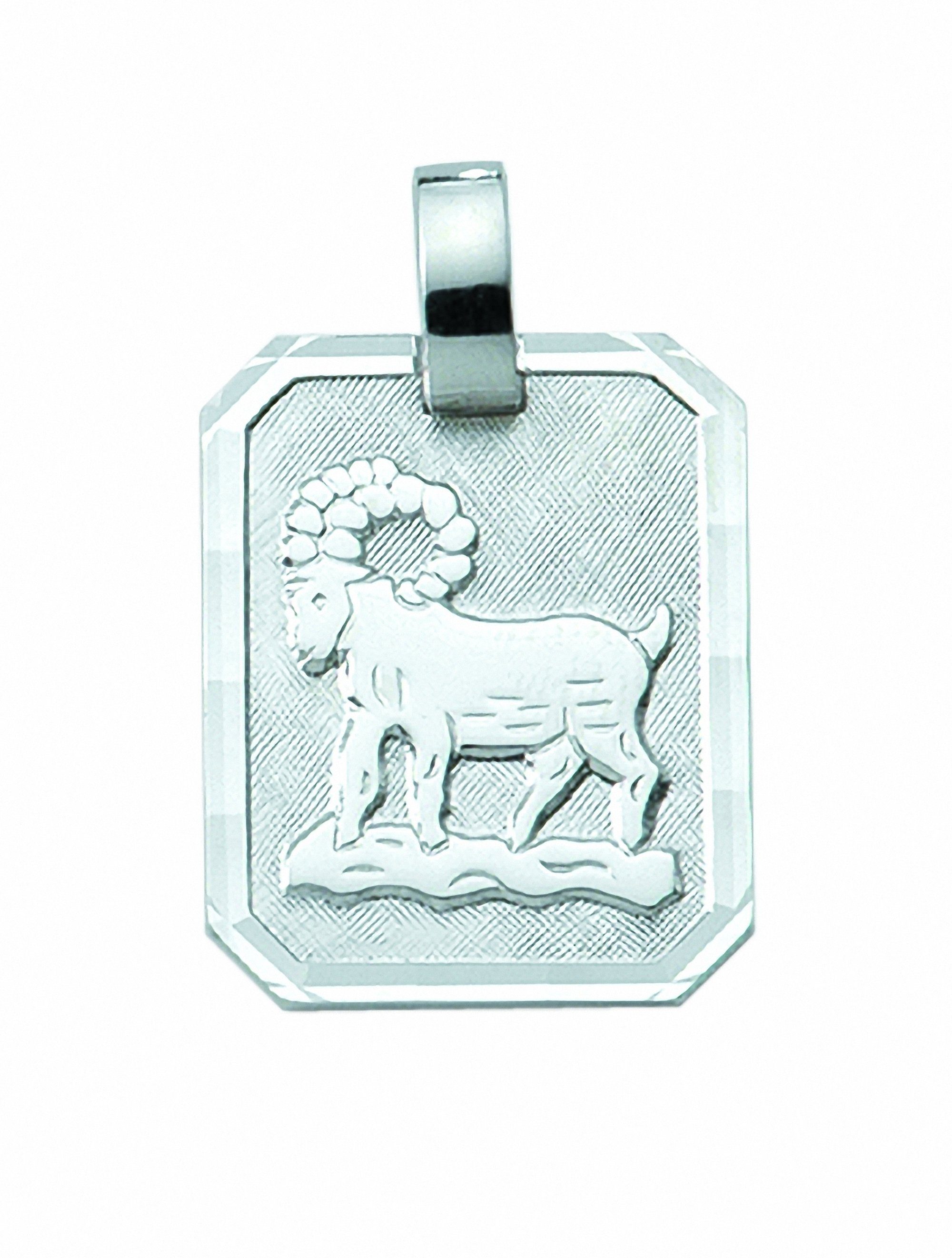 Set Halskette Adelia´s Schmuckset mit Widder, Sternzeichen mit Anhänger 925 - Kette Anhänger Silber