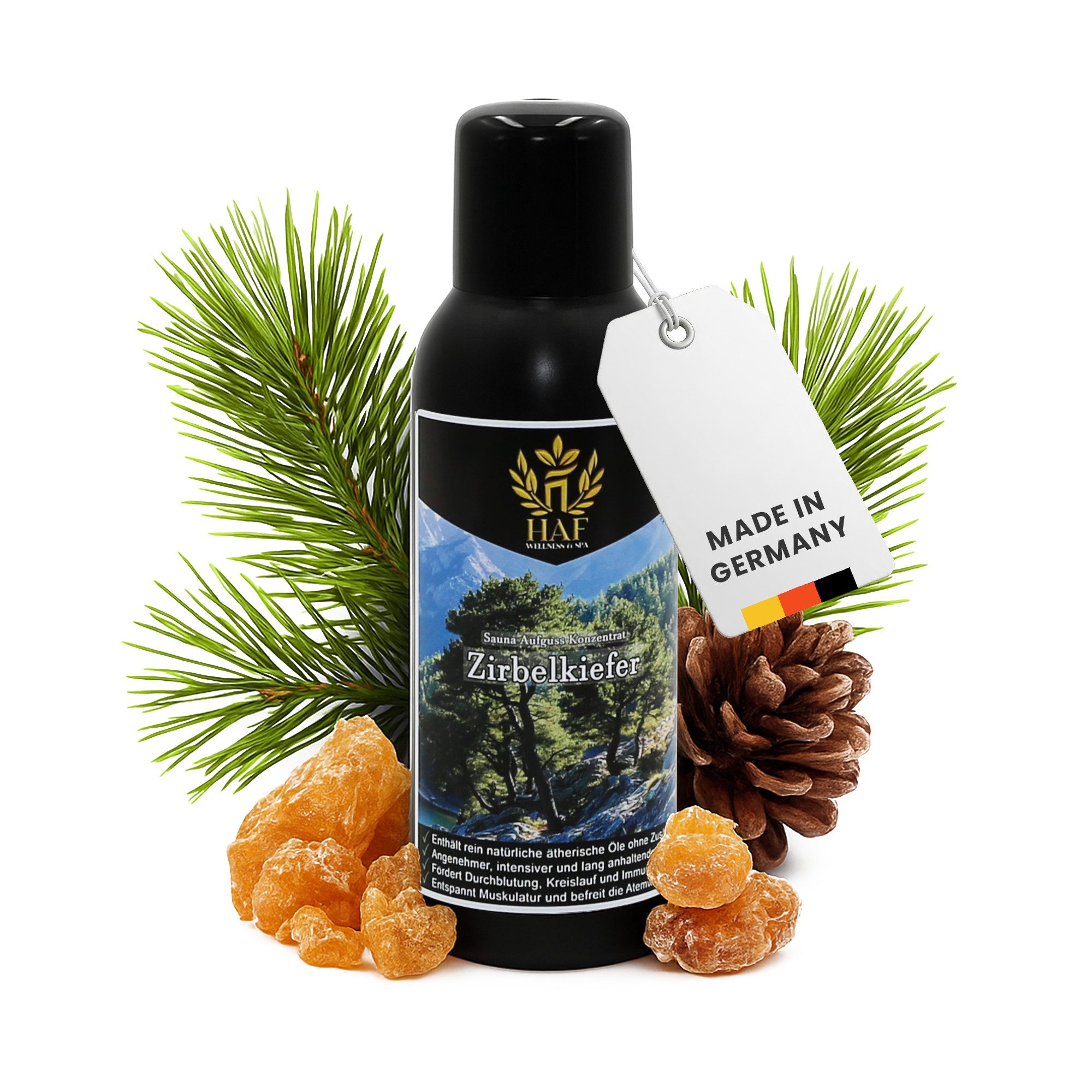 HAF Aufgusskonzentrat Sauna Aufguss Konzentrat 30 Sorten Auswahl 100ml + 250ml Saunaaufguss, 100 ml, (Auswahl aus 30 verschiedenen Sorten, Je nach Wahl in 100ml oder 250ml), Qualität: Made in Germany