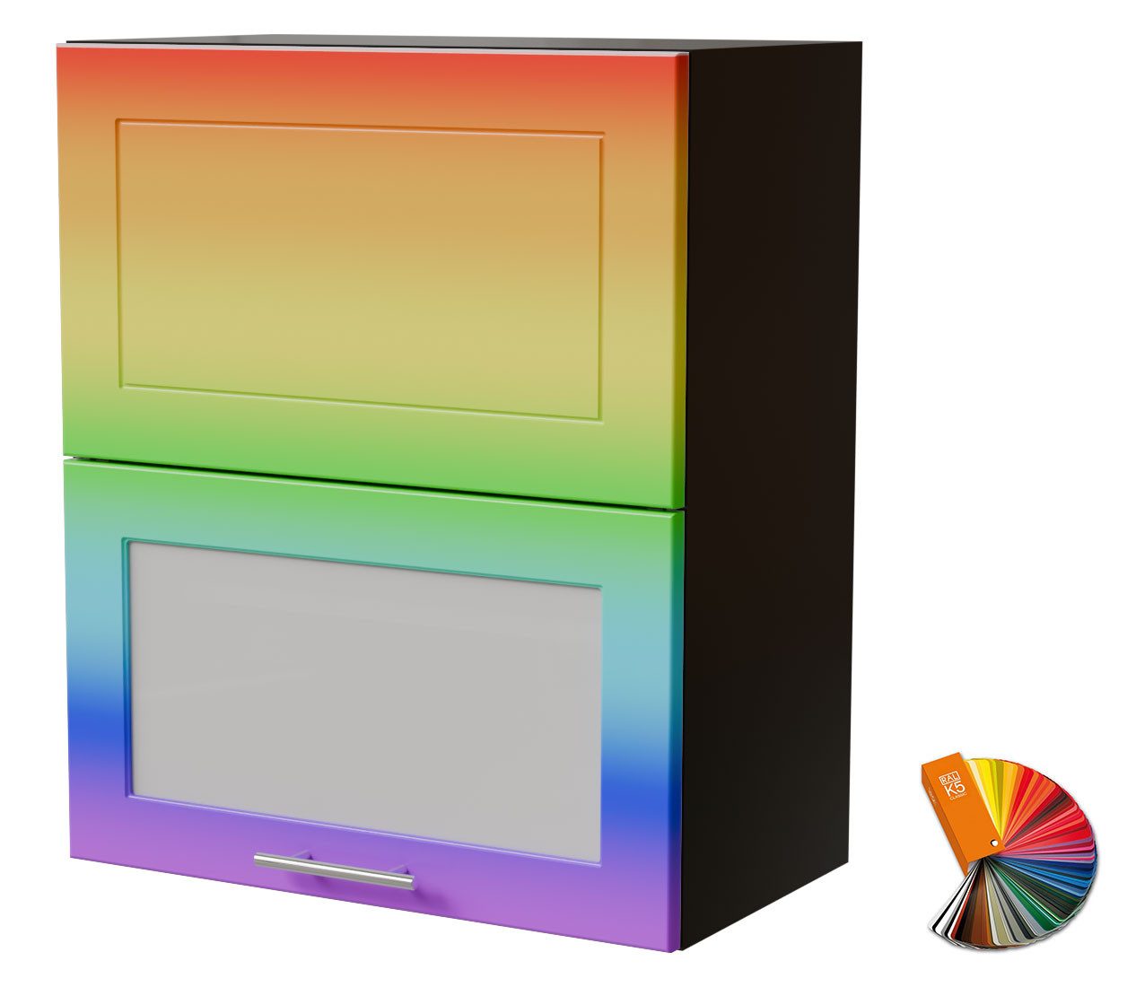 RAL Wunschfarbe matt (K5) | Korpus: schwarz
