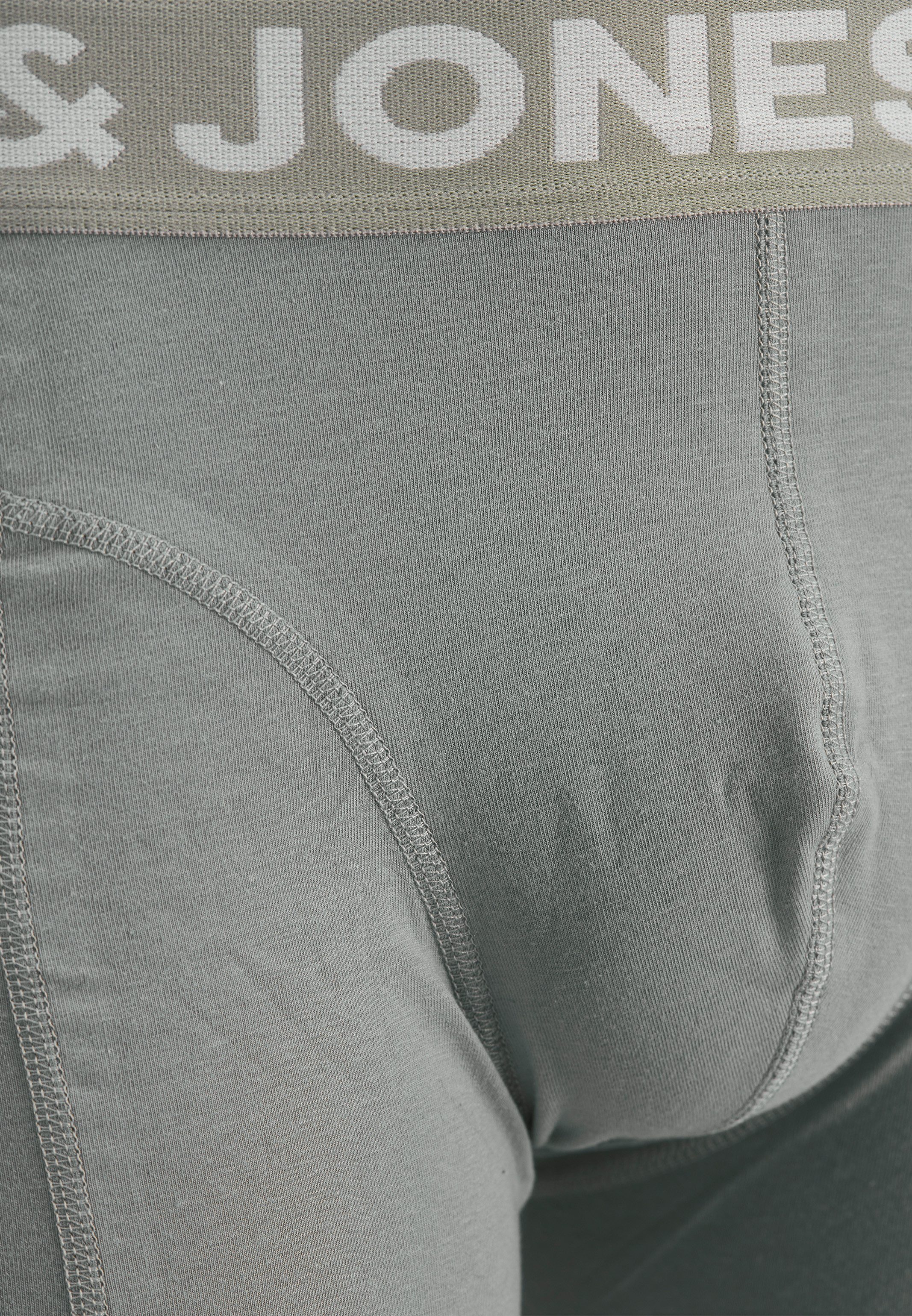 Jack & Jones Retro Boxer 6er Pack Sense (Spar-Set, 6-St) Retro Short / Pant - Baumwolle - ohne Eingriff - Atmungsaktiv