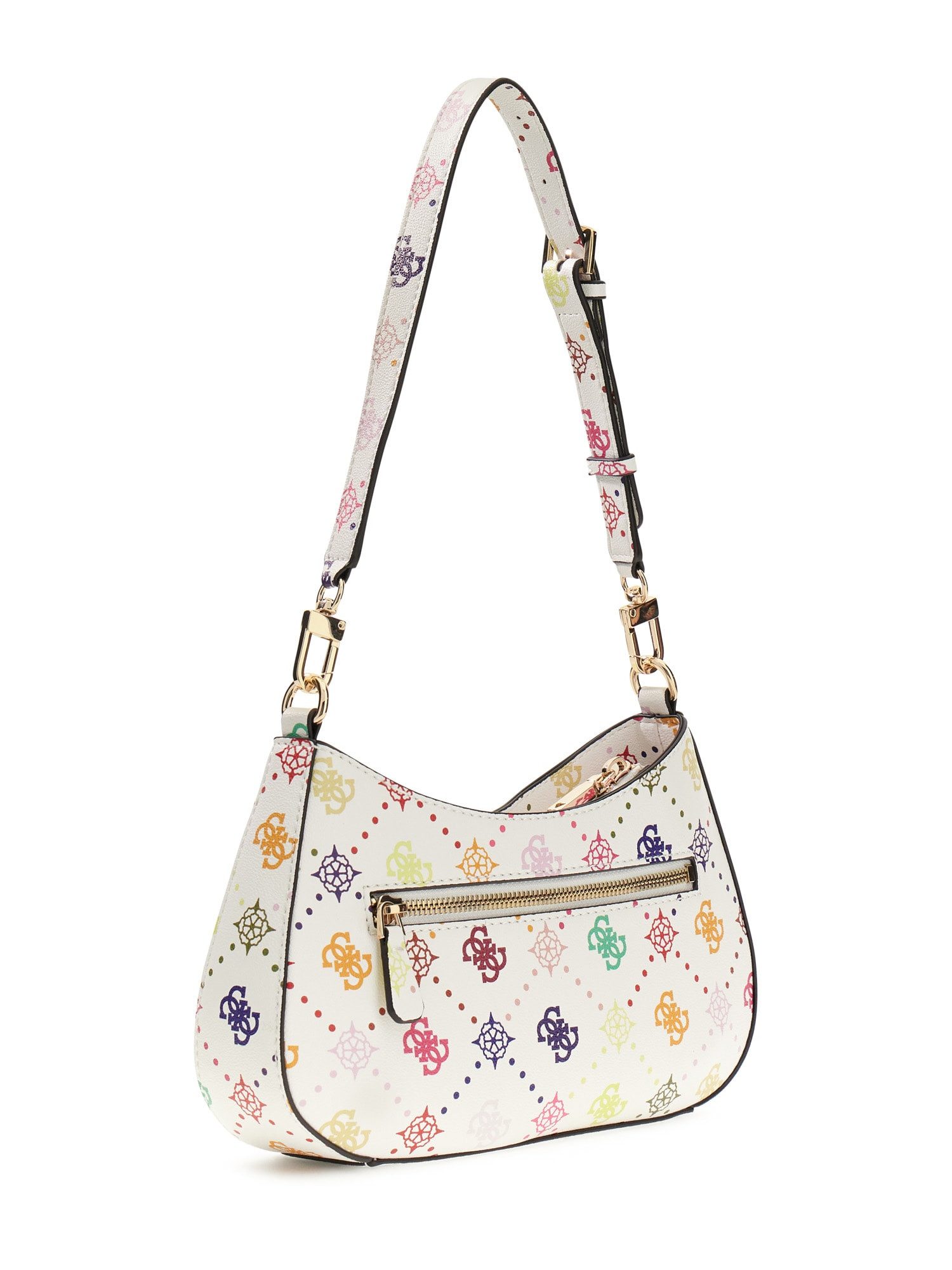 Guess Handtasche Guess Damen Tasche Emelie weiß multi günstig online kaufen