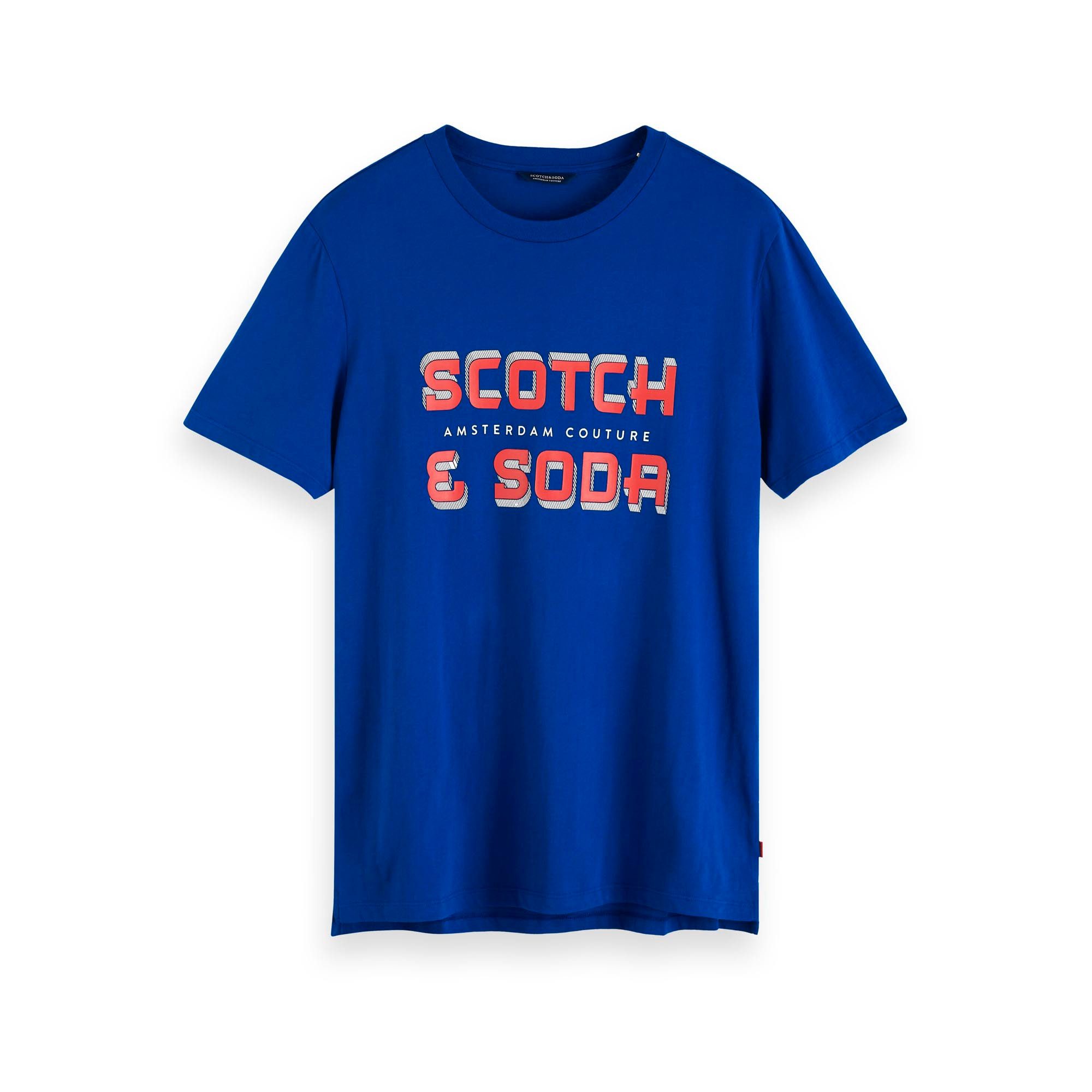 T-Shirt Scotch & Soda Herren T-Shirt Artwork Tee 152265