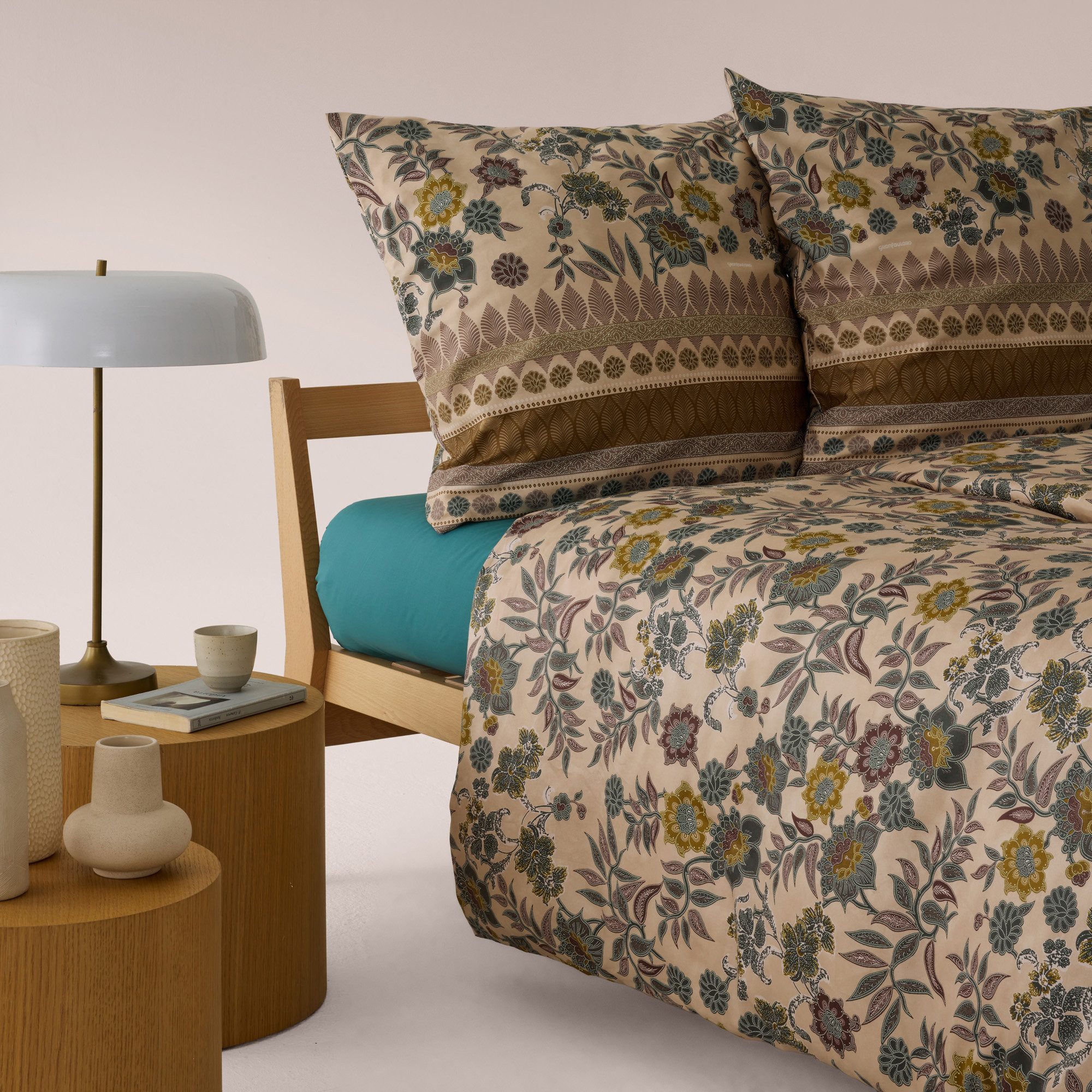 Bassetti Bettwäsche Bettwäsche "Varigotti", Mako-Satin, Feinsatin Paisley/Blumen/Ornamente