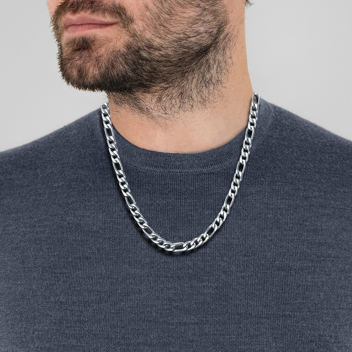 True Rebels Edelstahlkette silber, aus Edelstahl günstig online kaufen