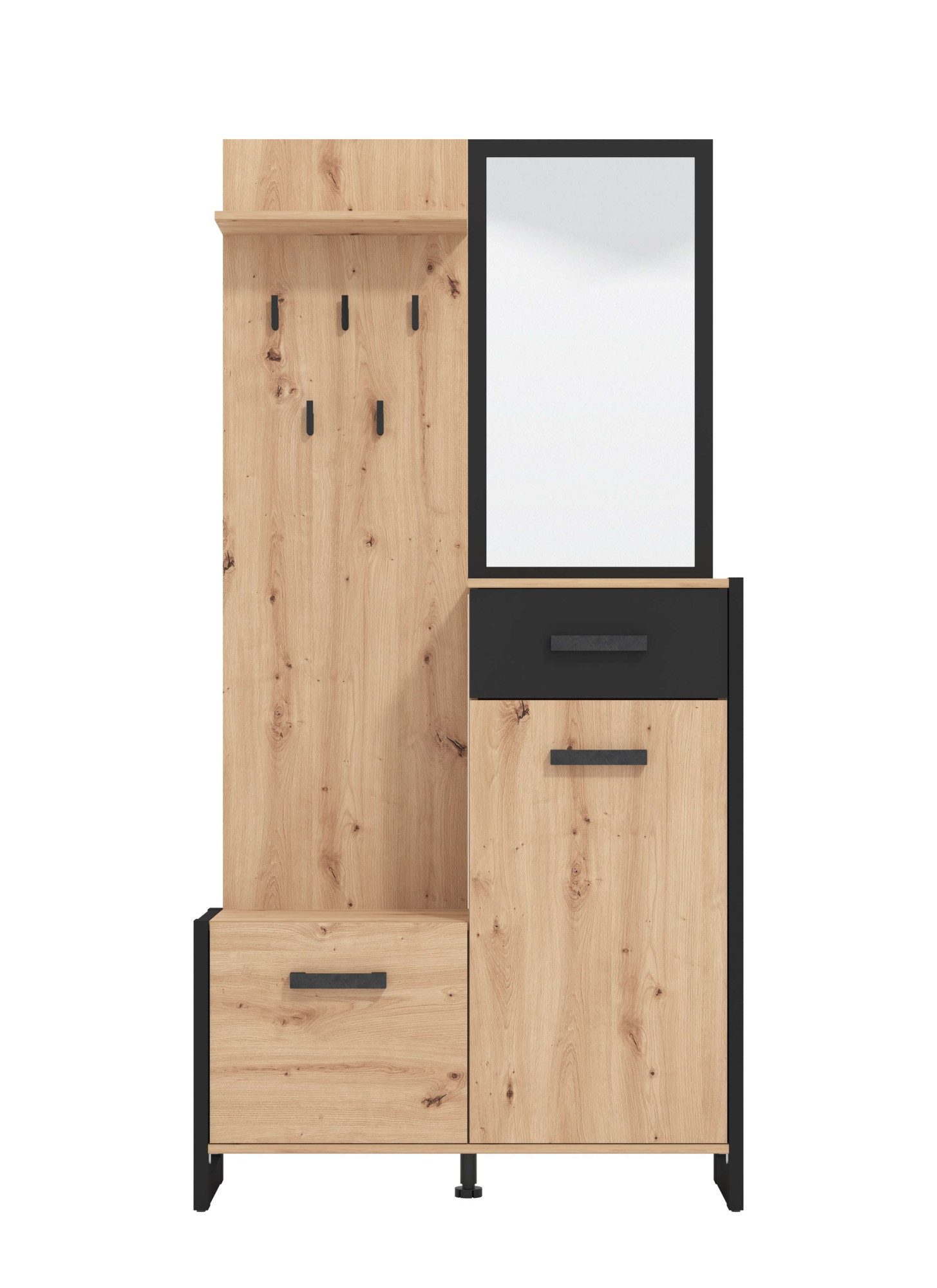 INOSIGN Garderoben-Set Oleron Kompaktgarderobe, Flurgarderobe, Dielenschran günstig online kaufen