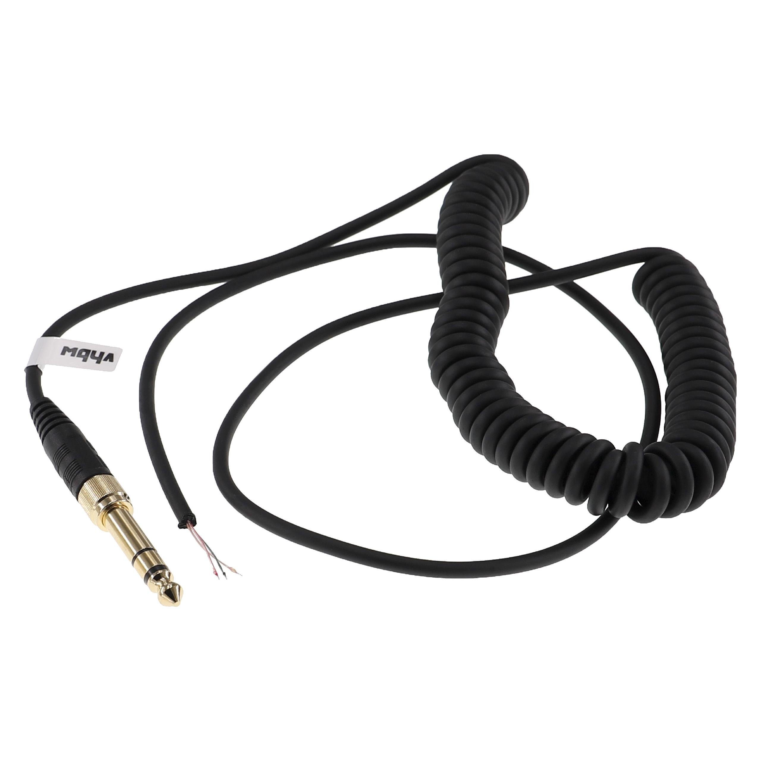 vhbw Audio-Kabel, passend für Beyerdynamic DT 990, DT 990 Pro Kopfhörer