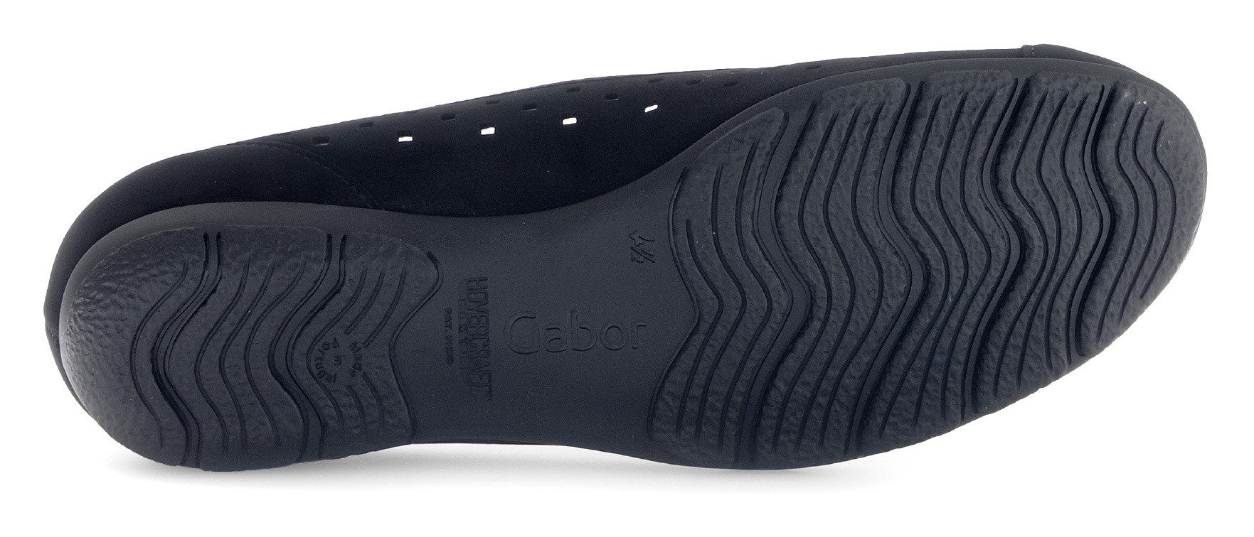 Gabor Ballerina, Slipper, Businessschuh, Halbschuh mit Hovercraft Luftkammerlaufsohle